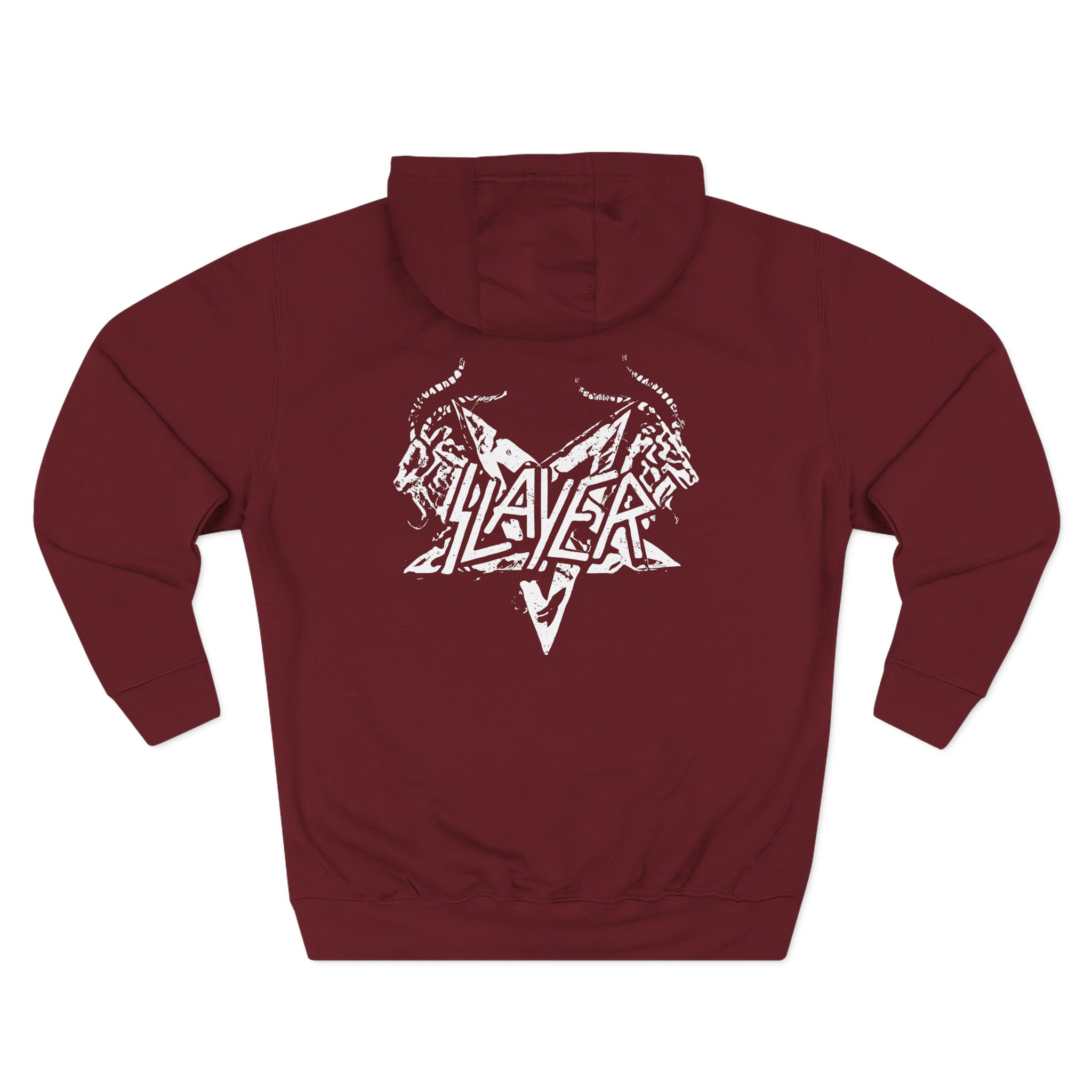Slayer Horns Three-Panel Fleece Hoodie