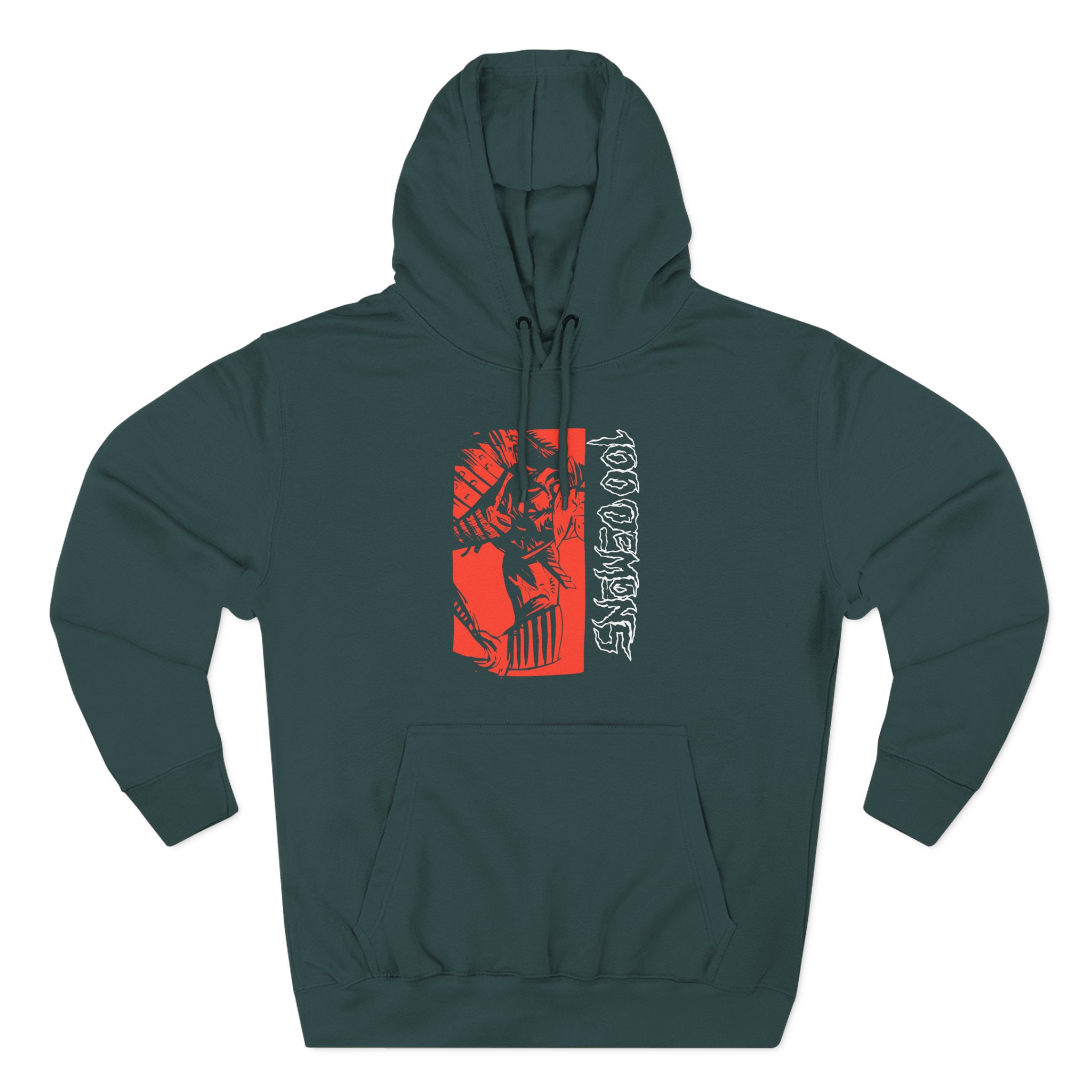 100 Demons Three-Panel Fleece Hoodie