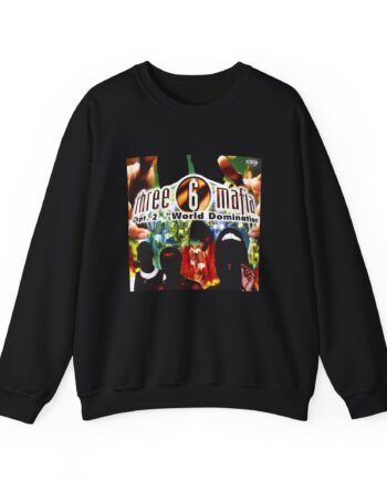 Three 6 Mafia Cover WD Unisex Heavy Blend™ Crewneck Sweatshirt