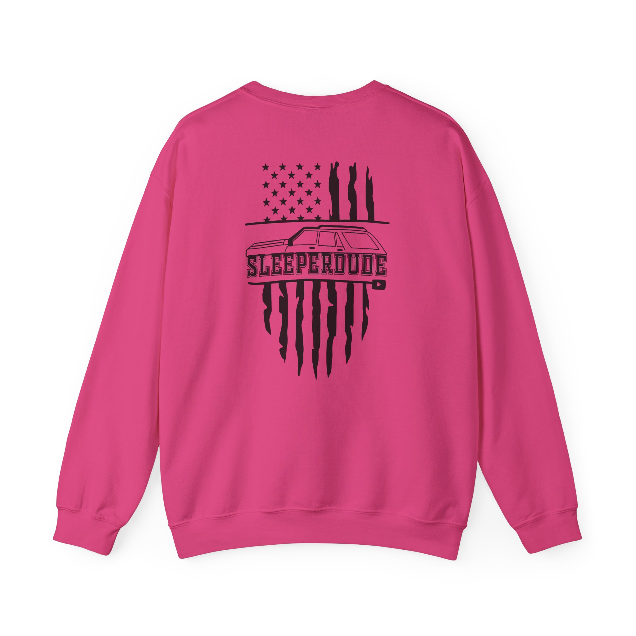 Sleeperdude Military Wagon Unisex Heavy Blendâ„¢ Crewneck Sweatshirt