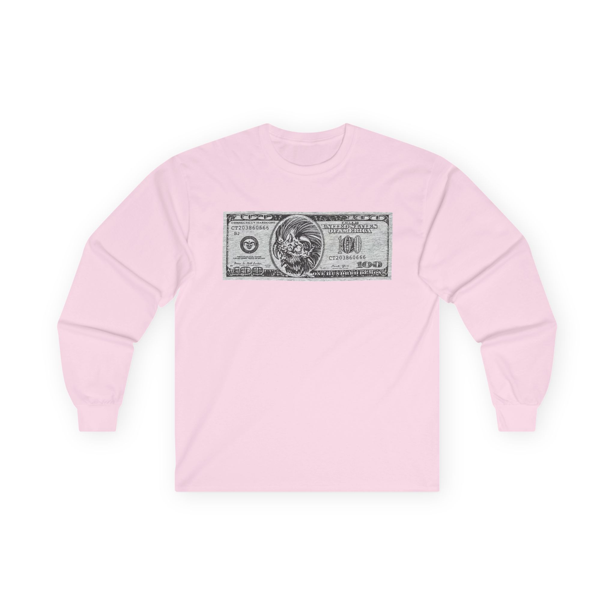 100 Demons Connecticut Hardcore Unisex Ultra Cotton Long Sleeve Tee