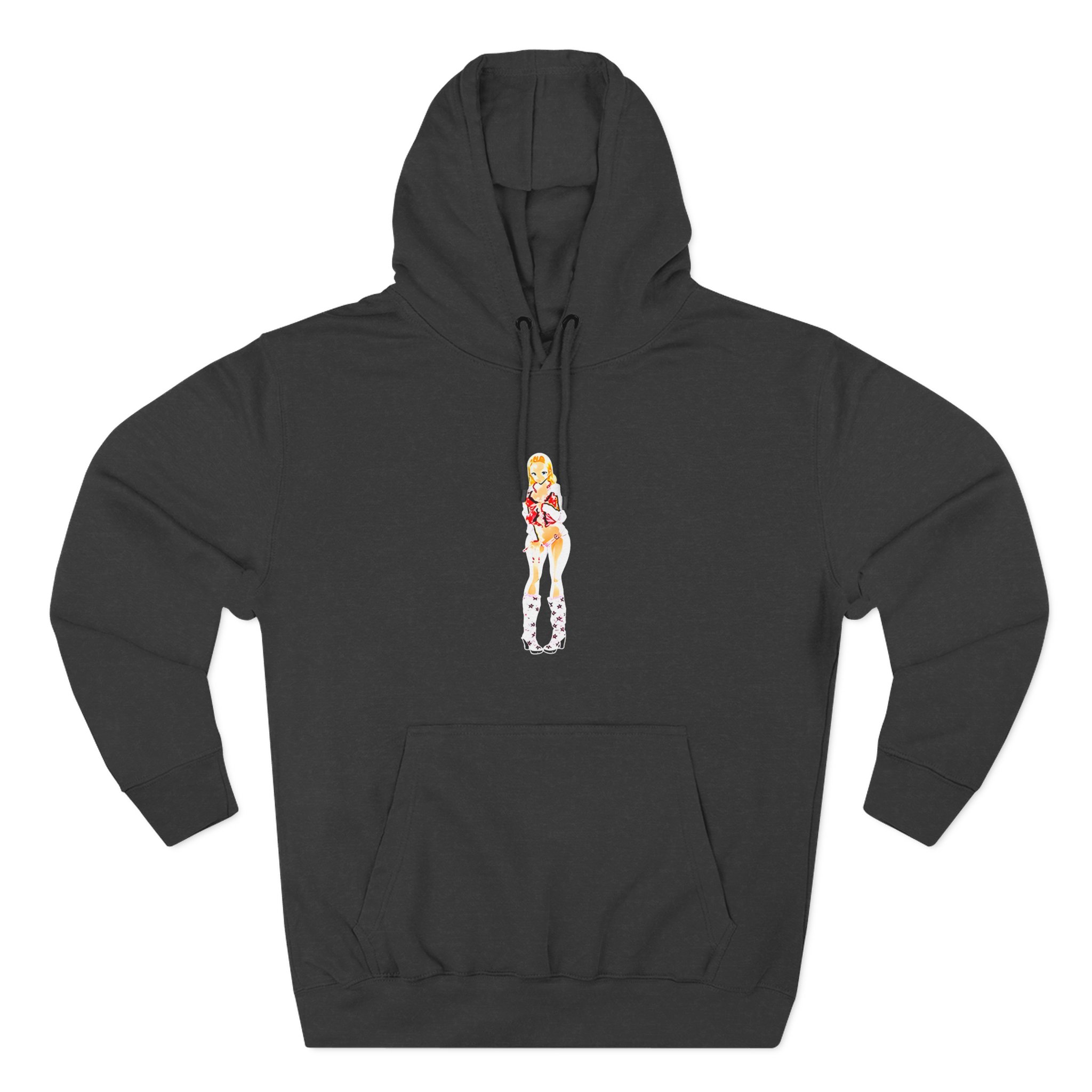 Kim Petras Three-Panel Fleece Hoodie