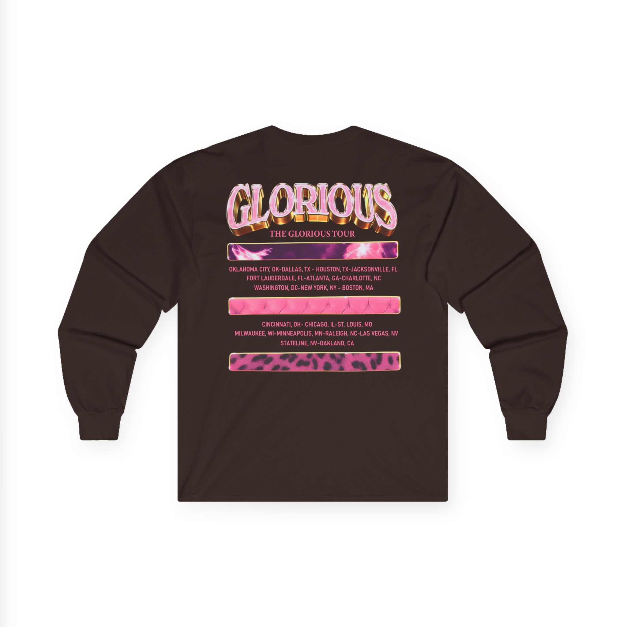Glorilla Glorious Tour From Memphis Unisex Ultra Cotton Long Sleeve Tee