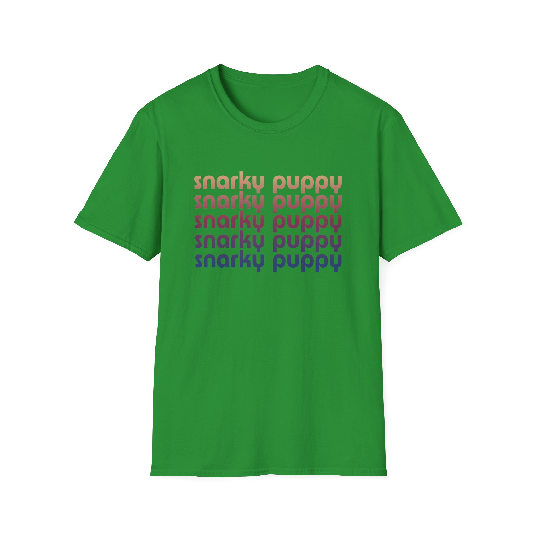 Snarky Puppy Repeating Logo Unisex Softstyle T-shirt
