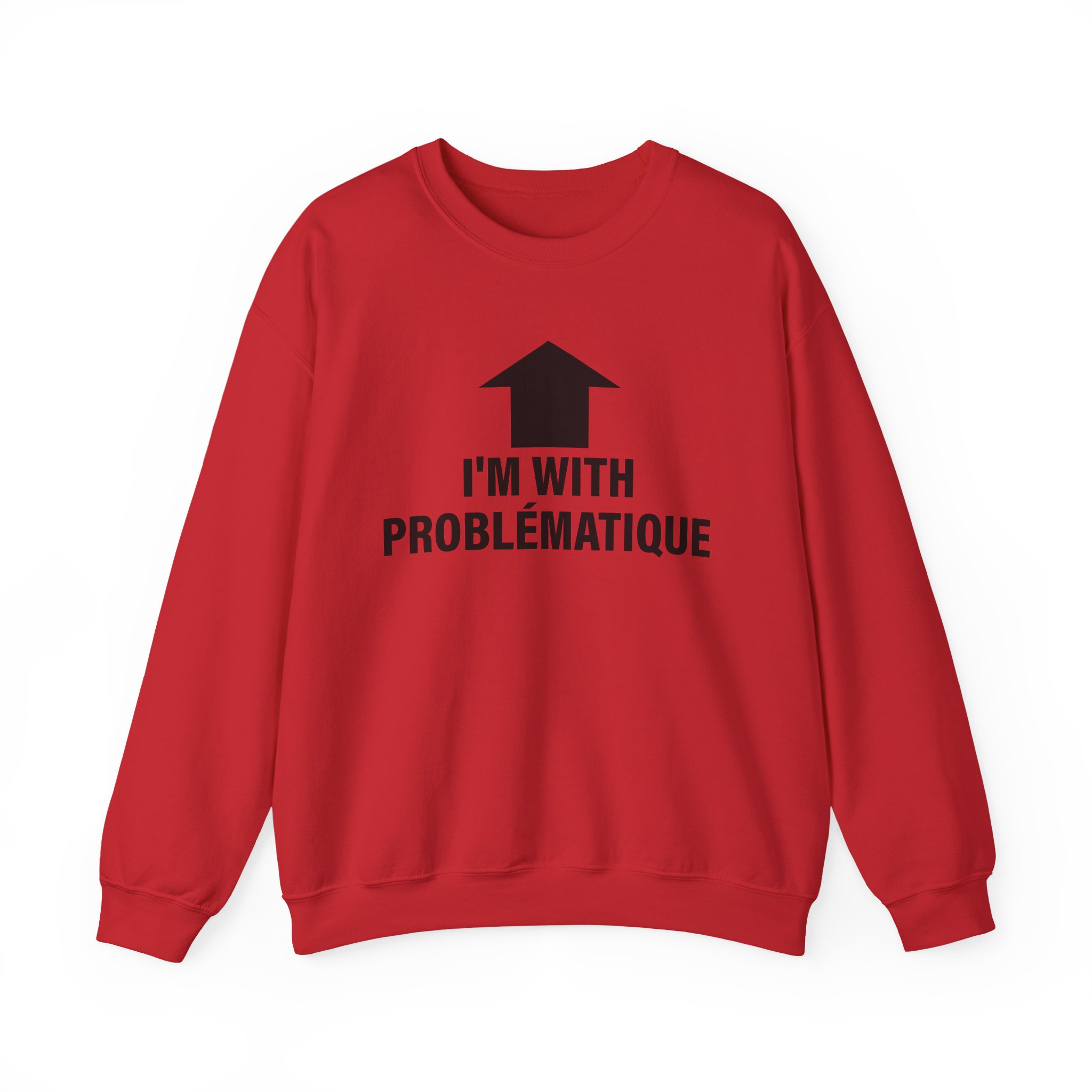 Kim Petras I’m With Problématique Unisex Heavy Blend™ Crewneck Sweatshirt