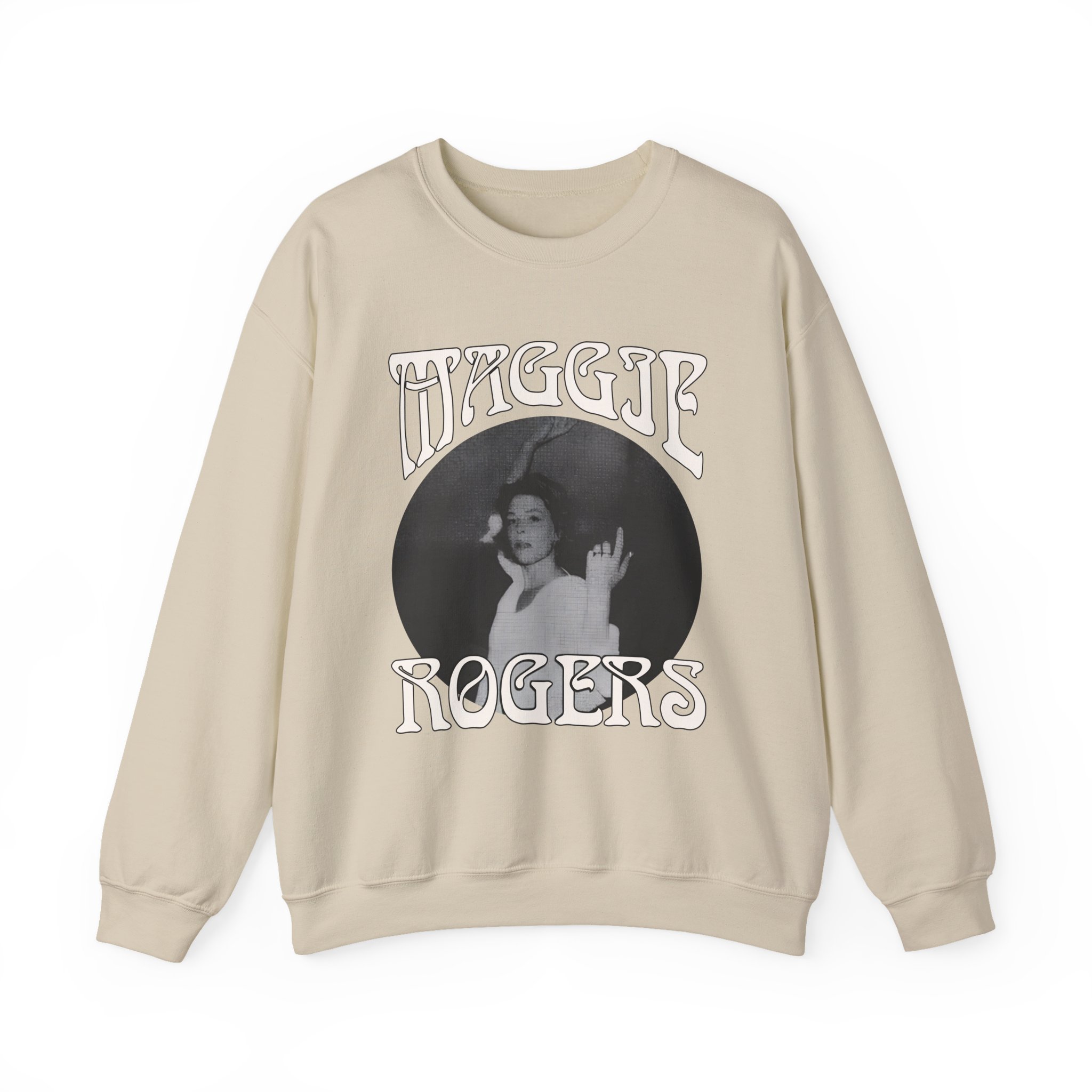 Maggie Rogers 70's Unisex Heavy Blendâ„¢ Crewneck Sweatshirt