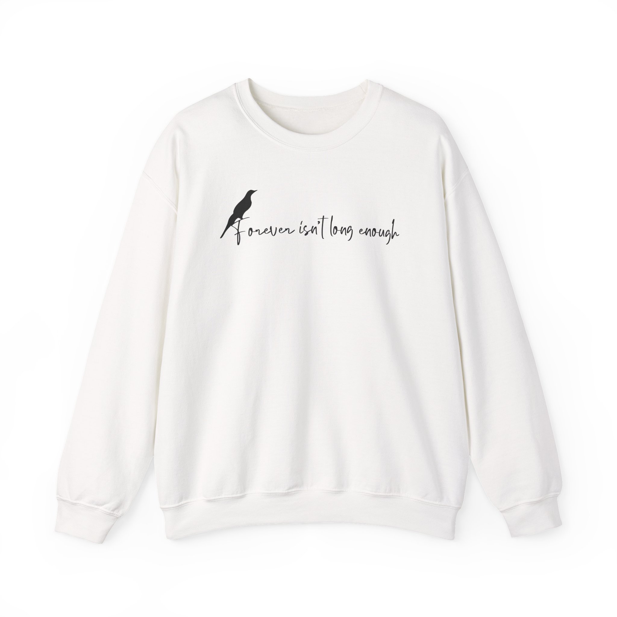 Nina Dobrev Forever Isn’t Long Enough Unisex Heavy Blend™ Crewneck Sweatshirt