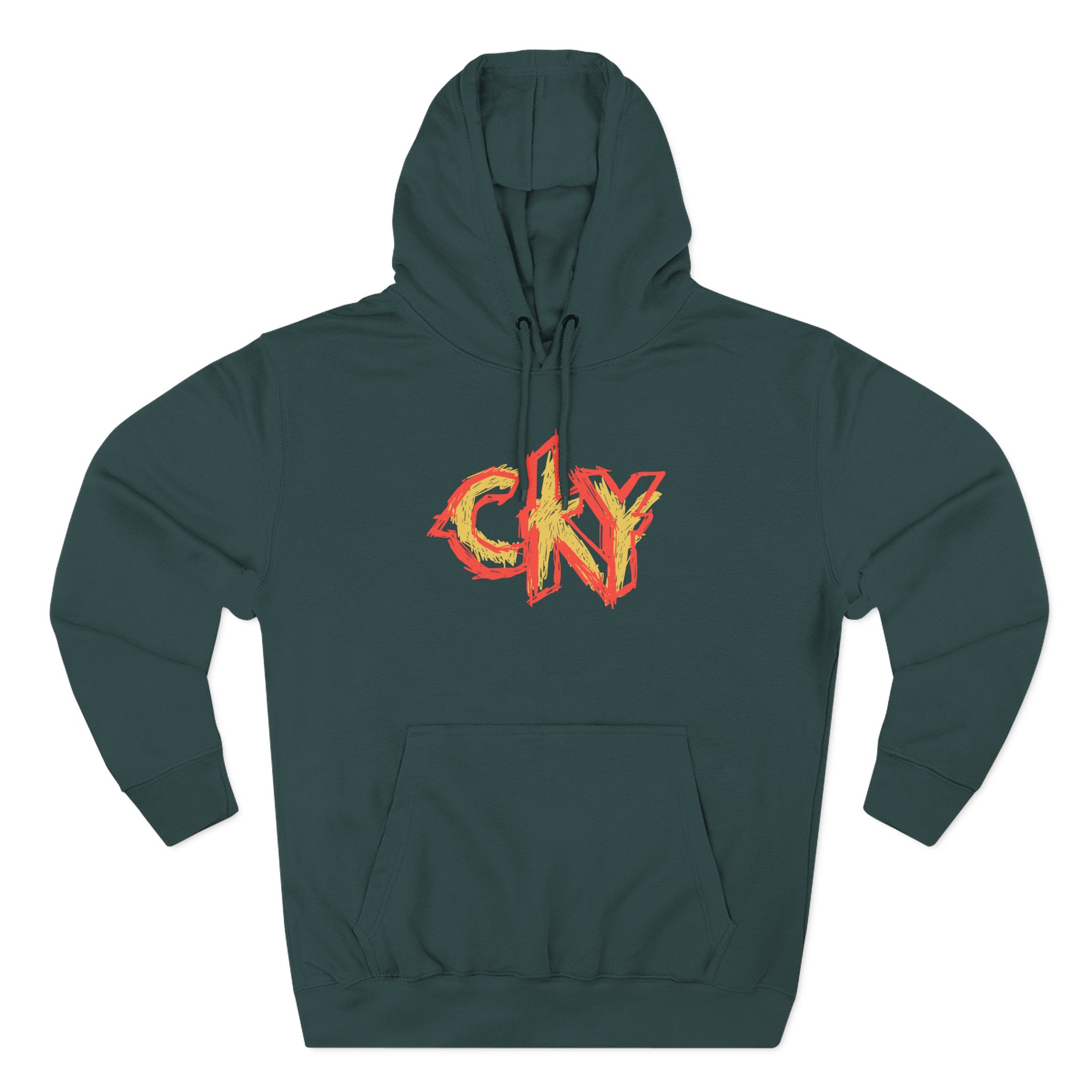 CKY Scribble Logo Three-Panel Fleece Hoodie