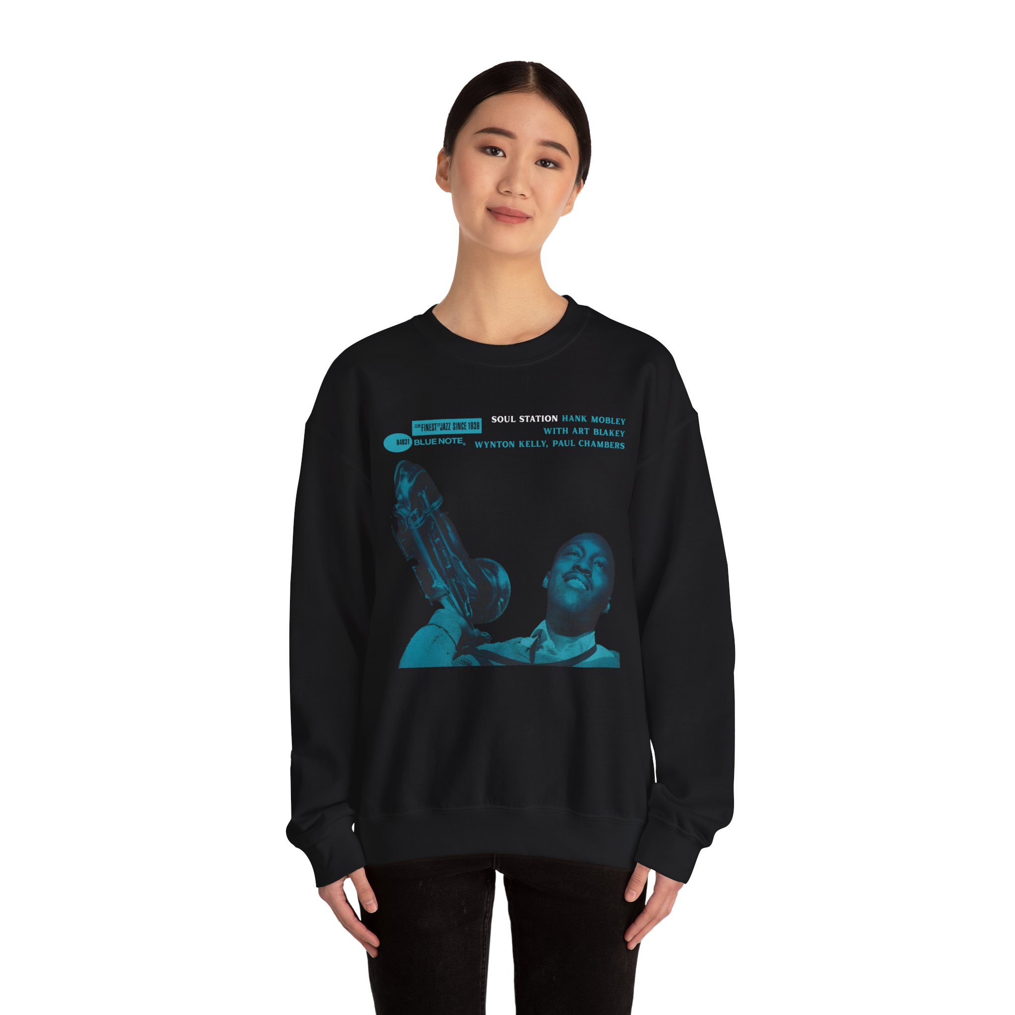 Blue Note Records Unisex Heavy Blendâ„¢ Crewneck Sweatshirt