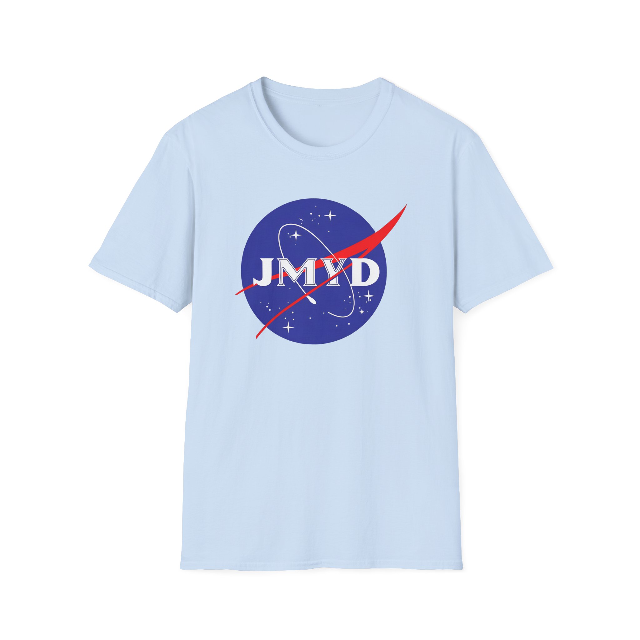 Ymh JMYD: Space Explorers Unisex Softstyle T-Shirt