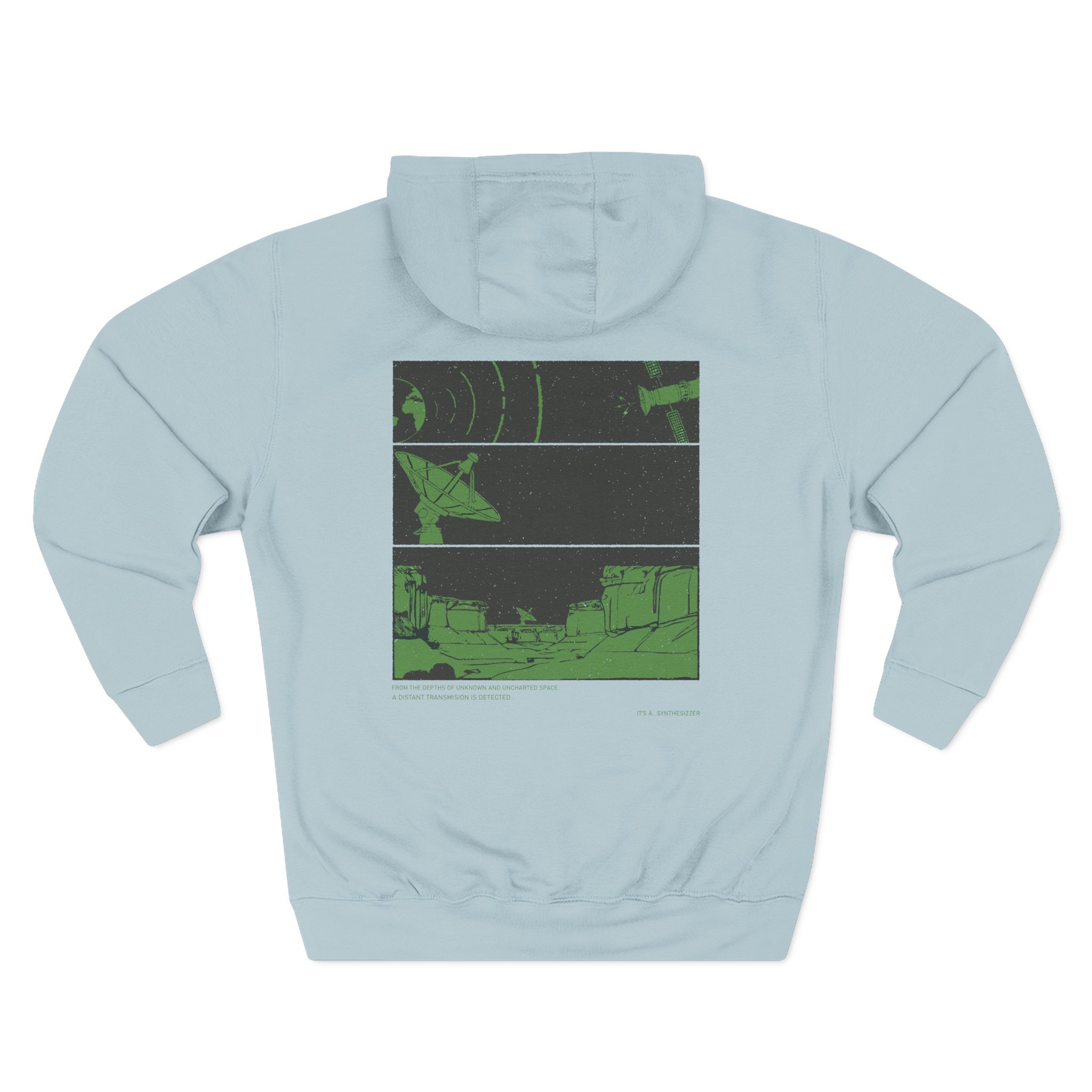 Owl City Signs of Life Three-Panel Fleece Hoodie