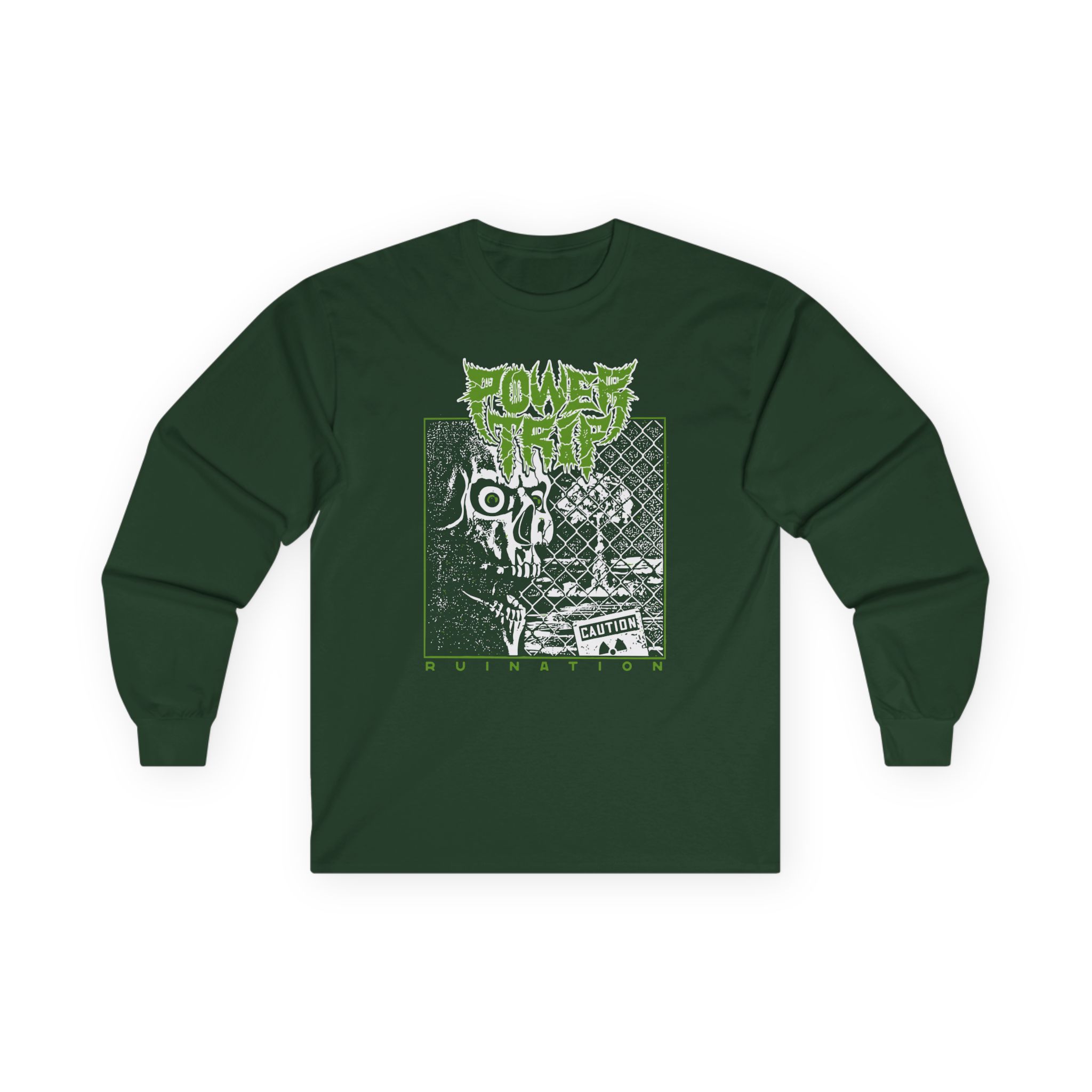 Power Trip Ruination Unisex Ultra Cotton Long Sleeve Tee