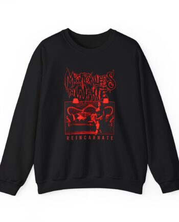 Motionless in White Red Reincarnate 10 Year Apocalypse Fest Unisex Heavy Blend™ Crewneck Sweatshirt