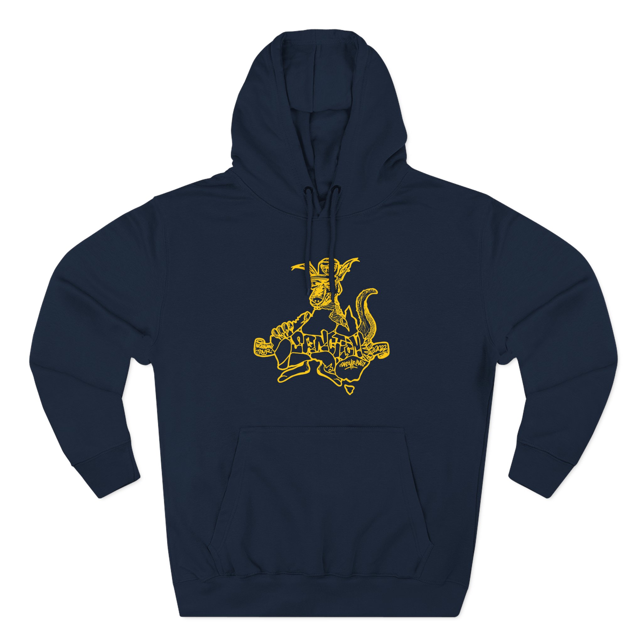 Sanction Kangaroo Three-Panel Fleece Hoodie