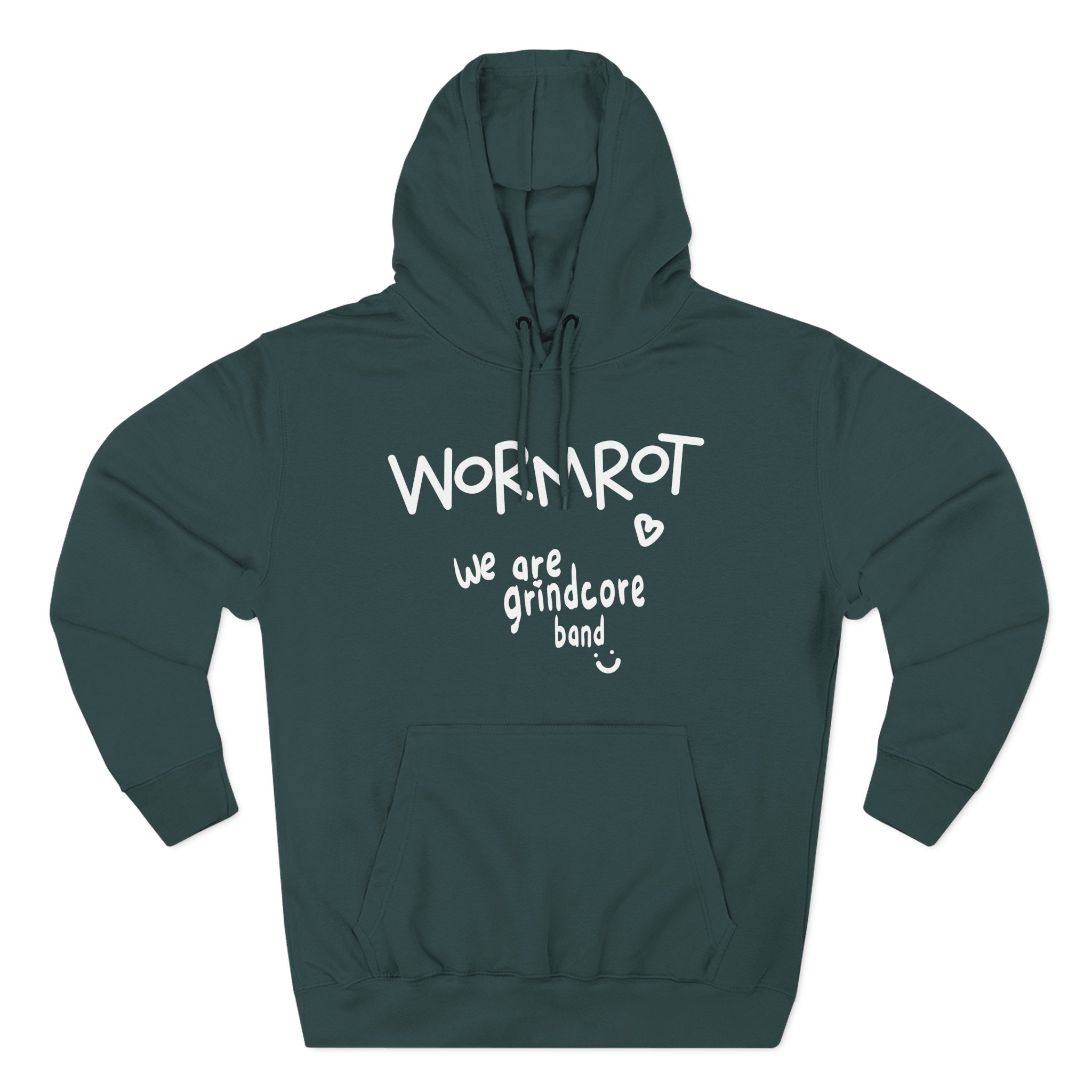 Wormrot We Are Grindcore Three-Panel Fleece Hoodie