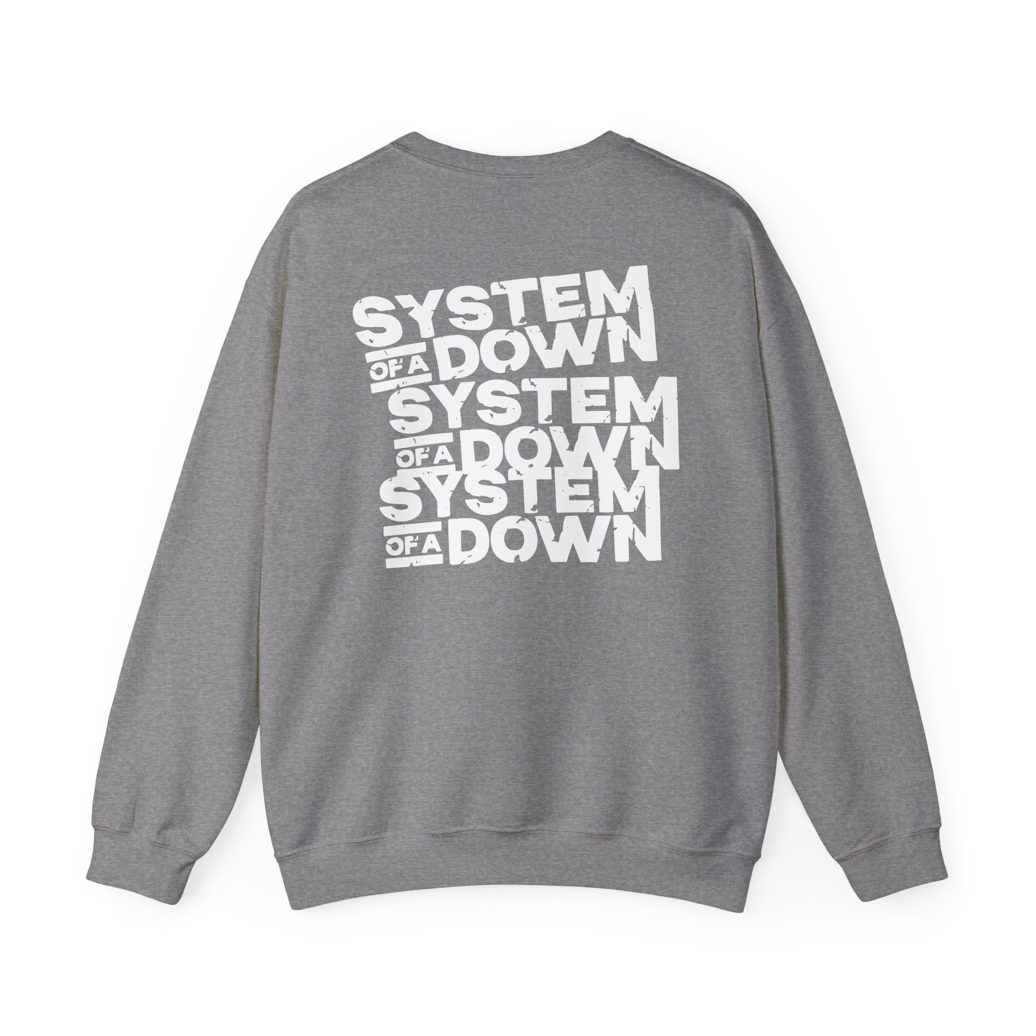 System of a Down Awake Distressed Unisex Heavy Blendâ„¢ Crewneck Sweatshirt