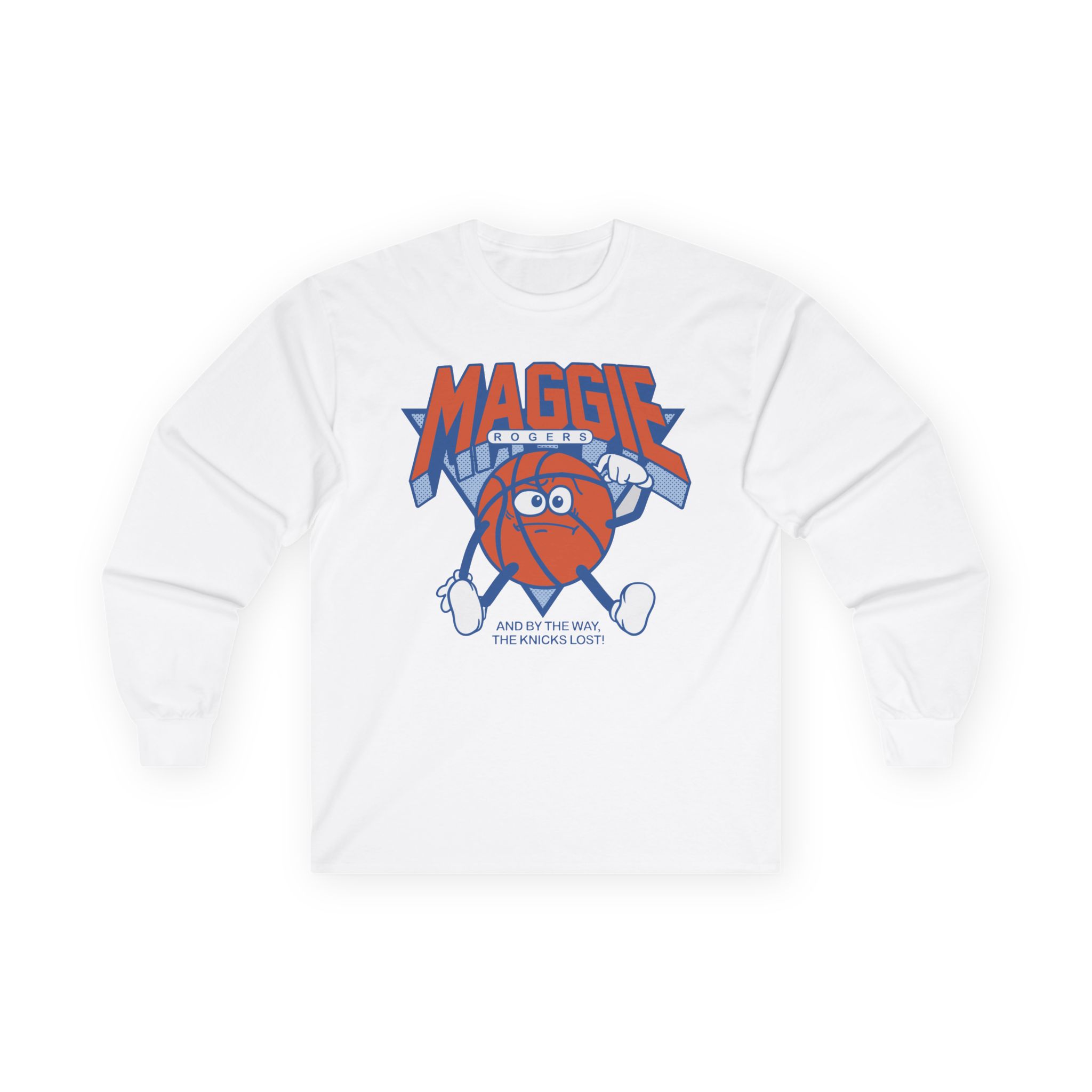 Maggie Rogers and by the Way the Knicks Lost Unisex Ultra Cotton Long Sleeve Tee
