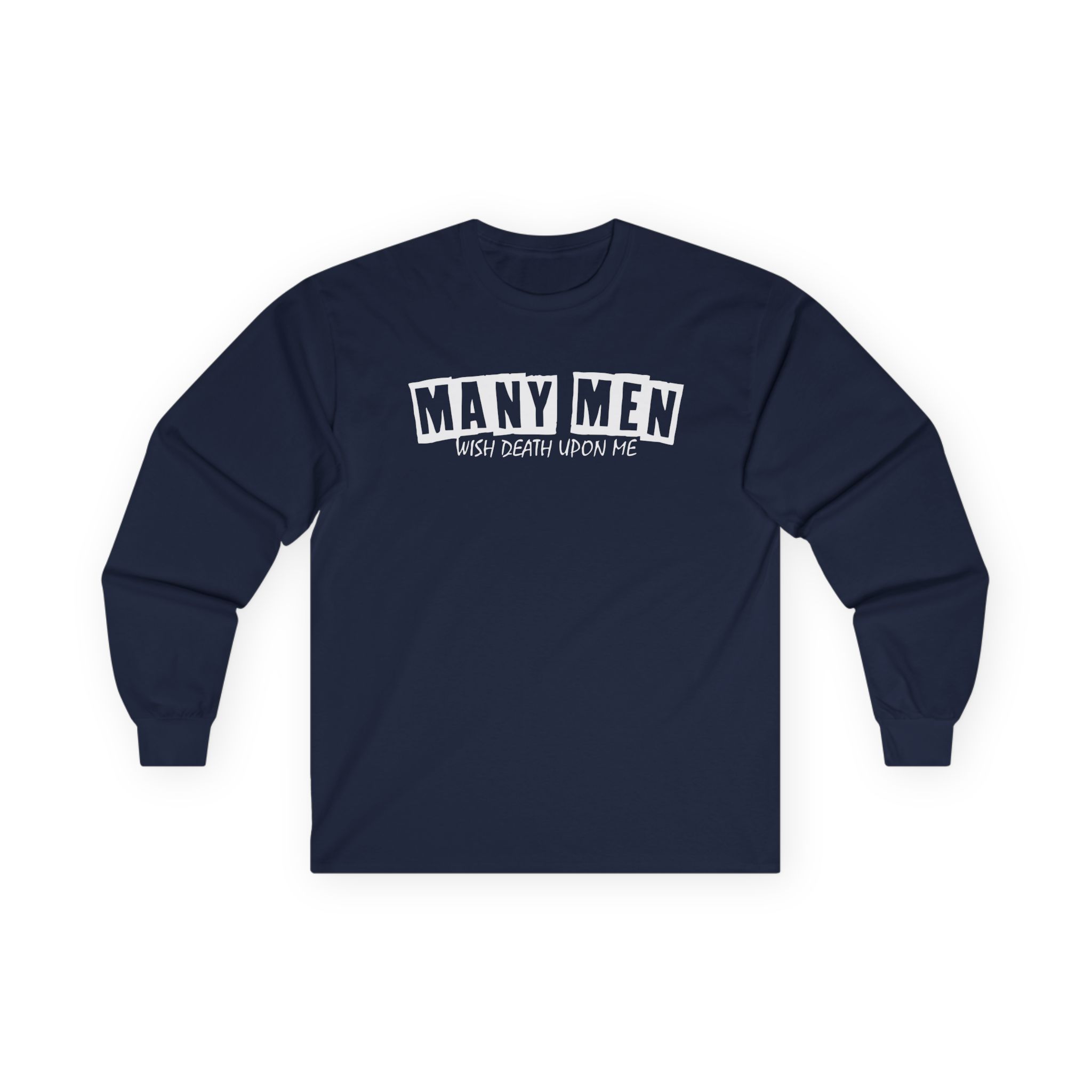 G-unit 50 Cent Many Men Wish Death Upon Me Unisex Ultra Cotton Long Sleeve Tee