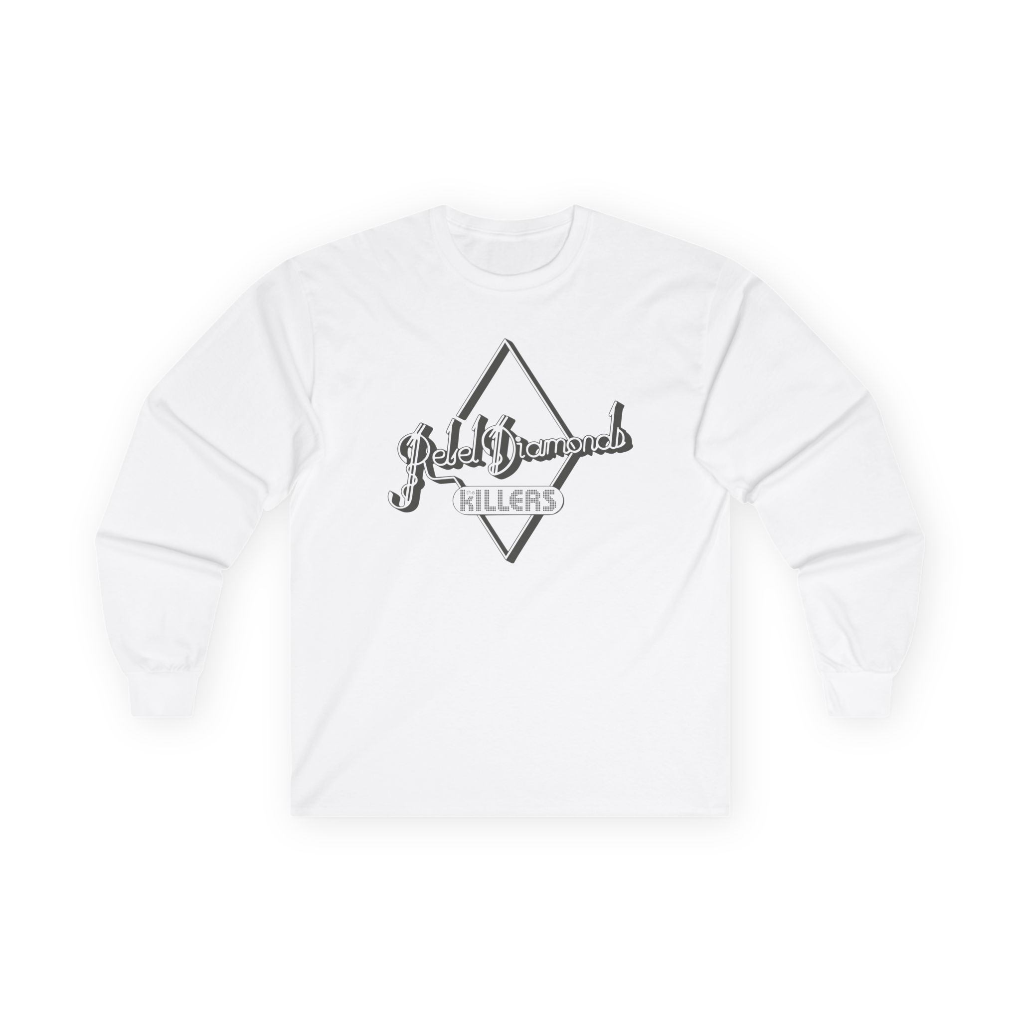 TK Rebel Diamonds Logo Unisex Ultra Cotton Long Sleeve Tee