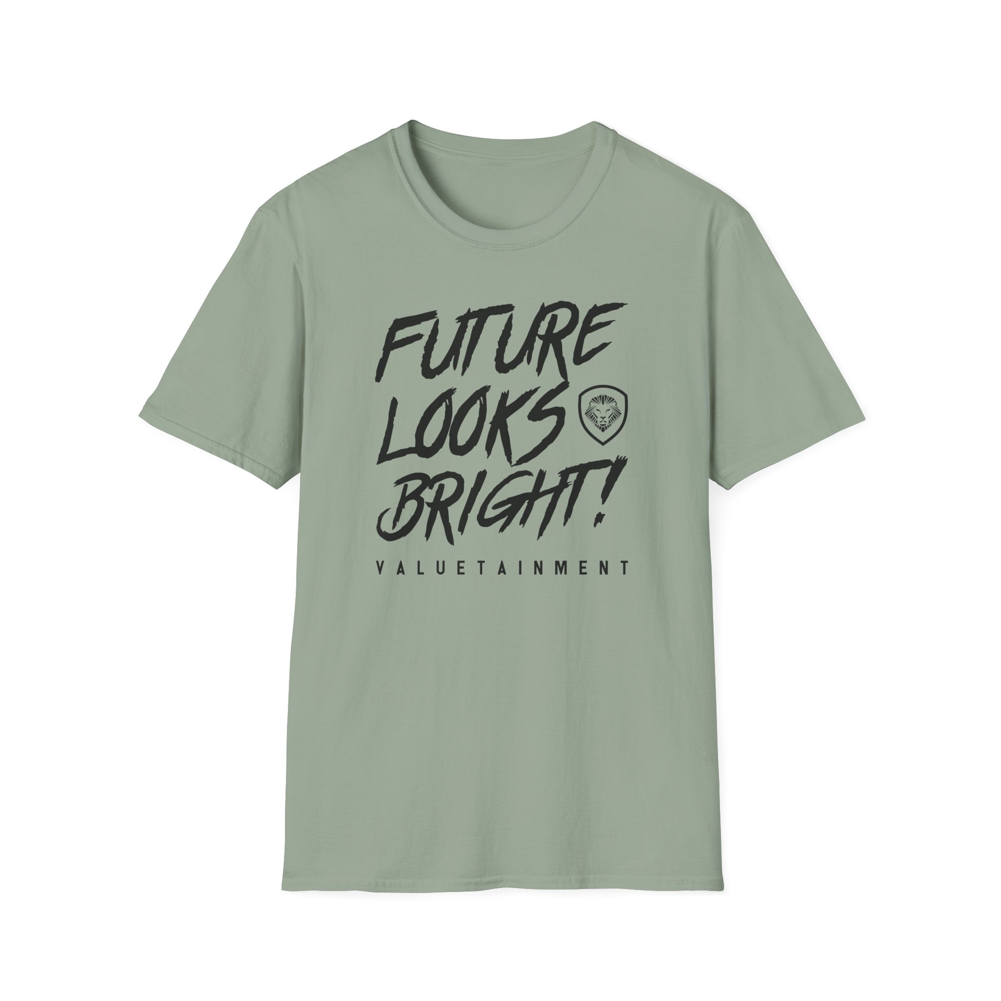 Valuetainment Future Looks Bright Unisex Softstyle T-Shirt