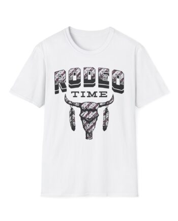 Dale Brisby Tribal Rodeo Time Unisex Softstyle T-Shirt