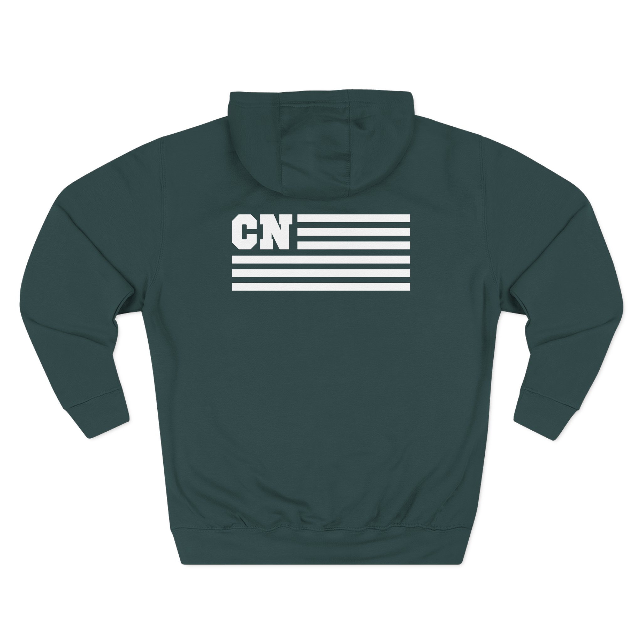 Casey Neistat Ed Flag Three-Panel Fleece Hoodie