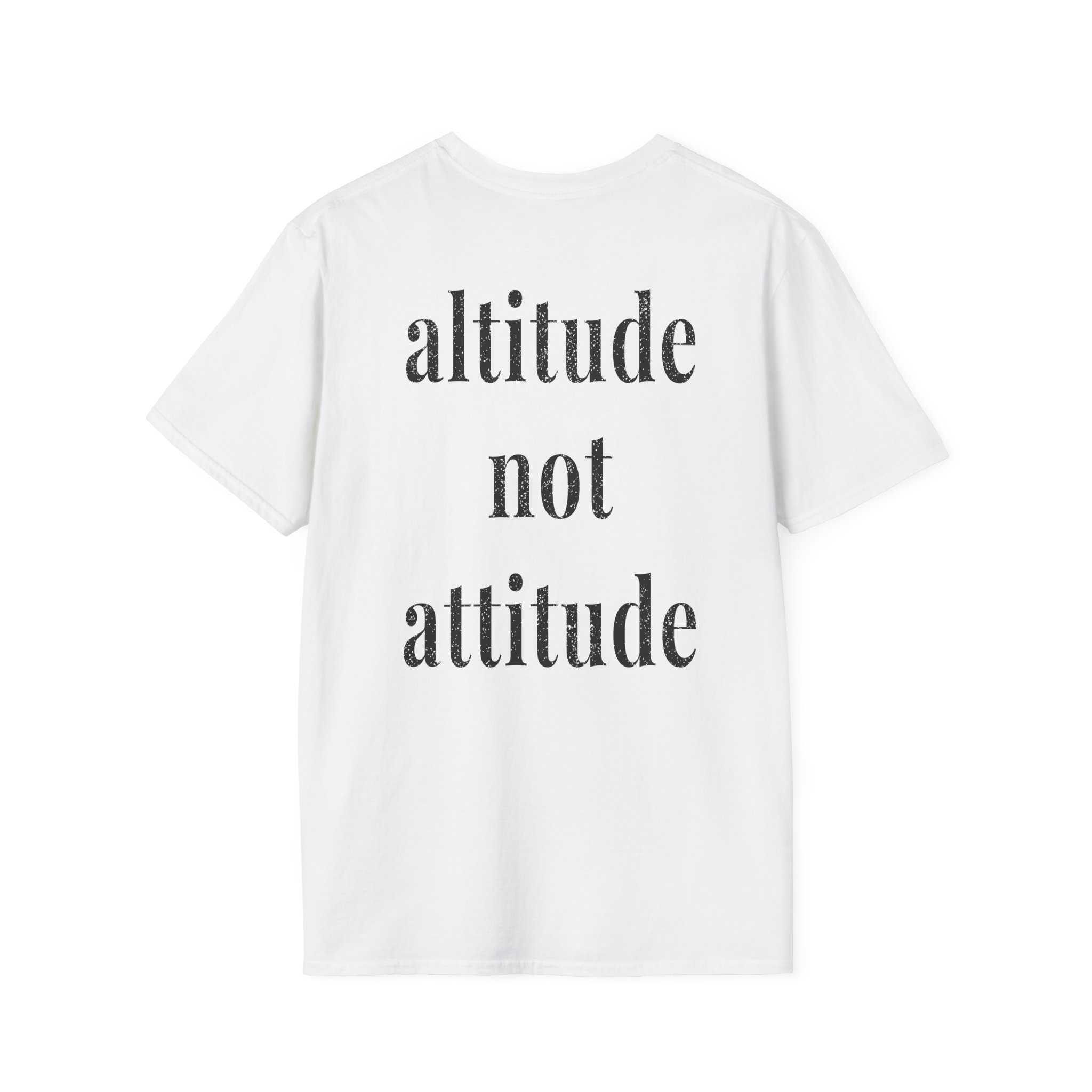The Smashing Pumpkins Altitude Not Attitude Unisex Softstyle T-Shirt