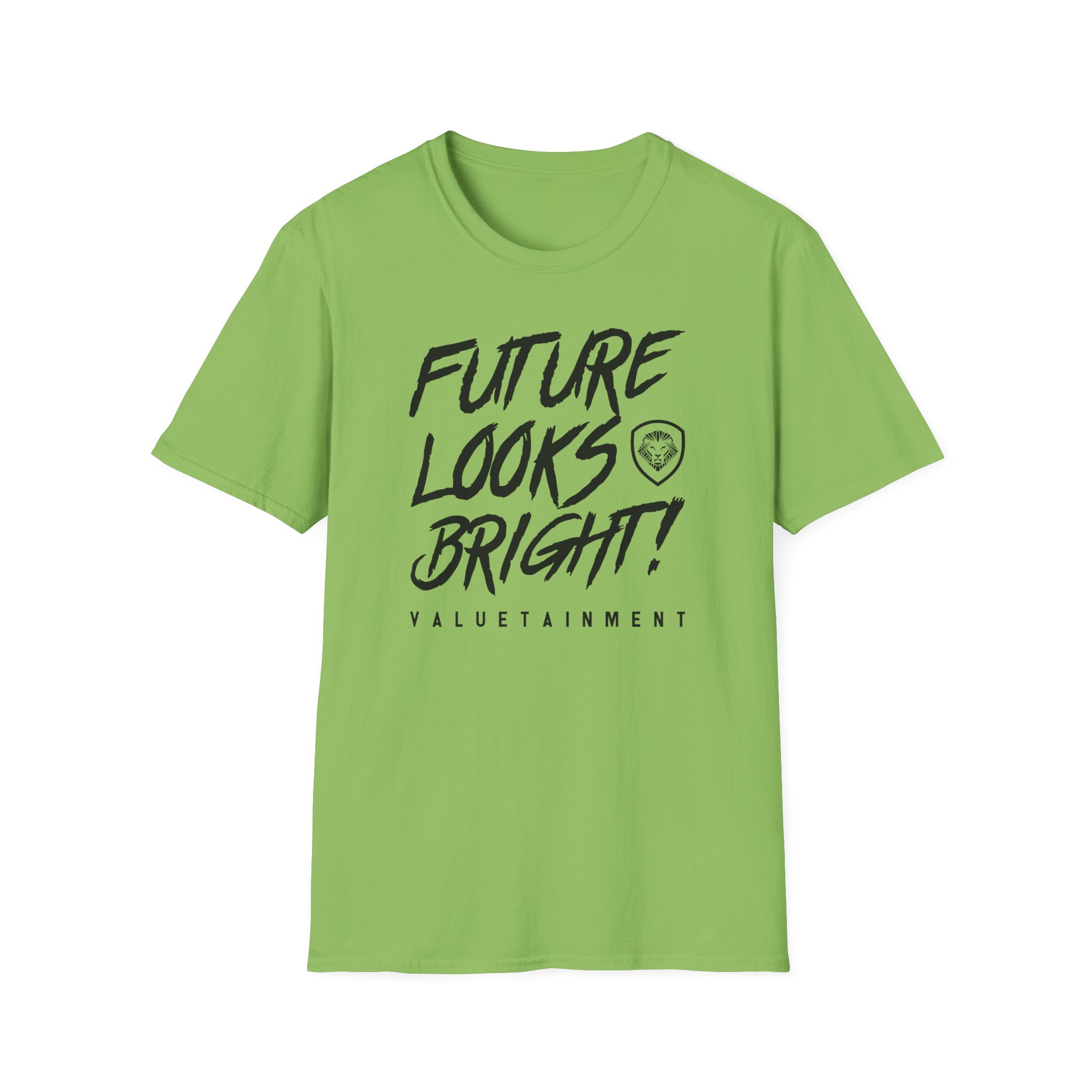 Valuetainment Future Looks Bright Unisex Softstyle T-Shirt