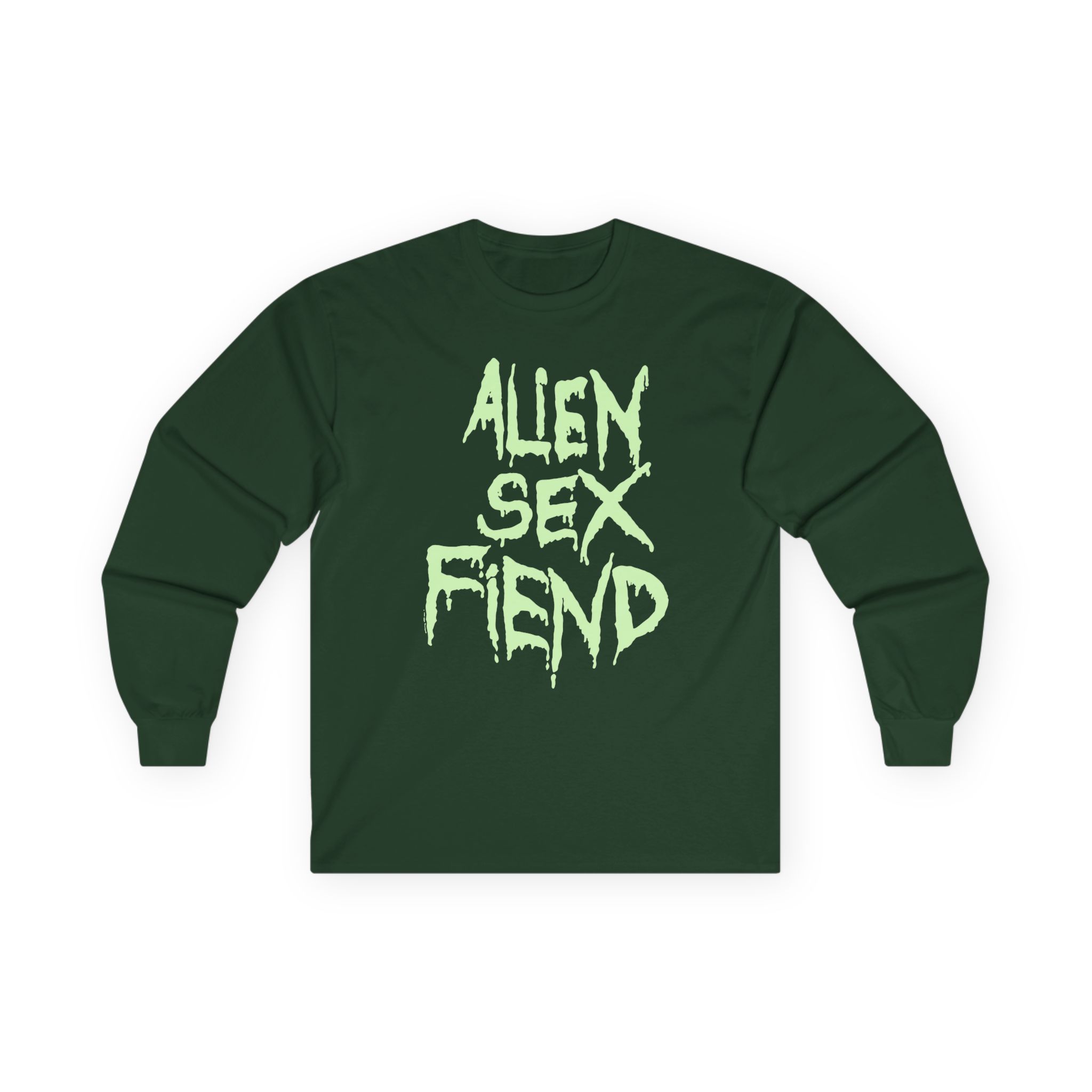 Alien Sex Fiend Glow in the Dark Unisex Ultra Cotton Long Sleeve Tee