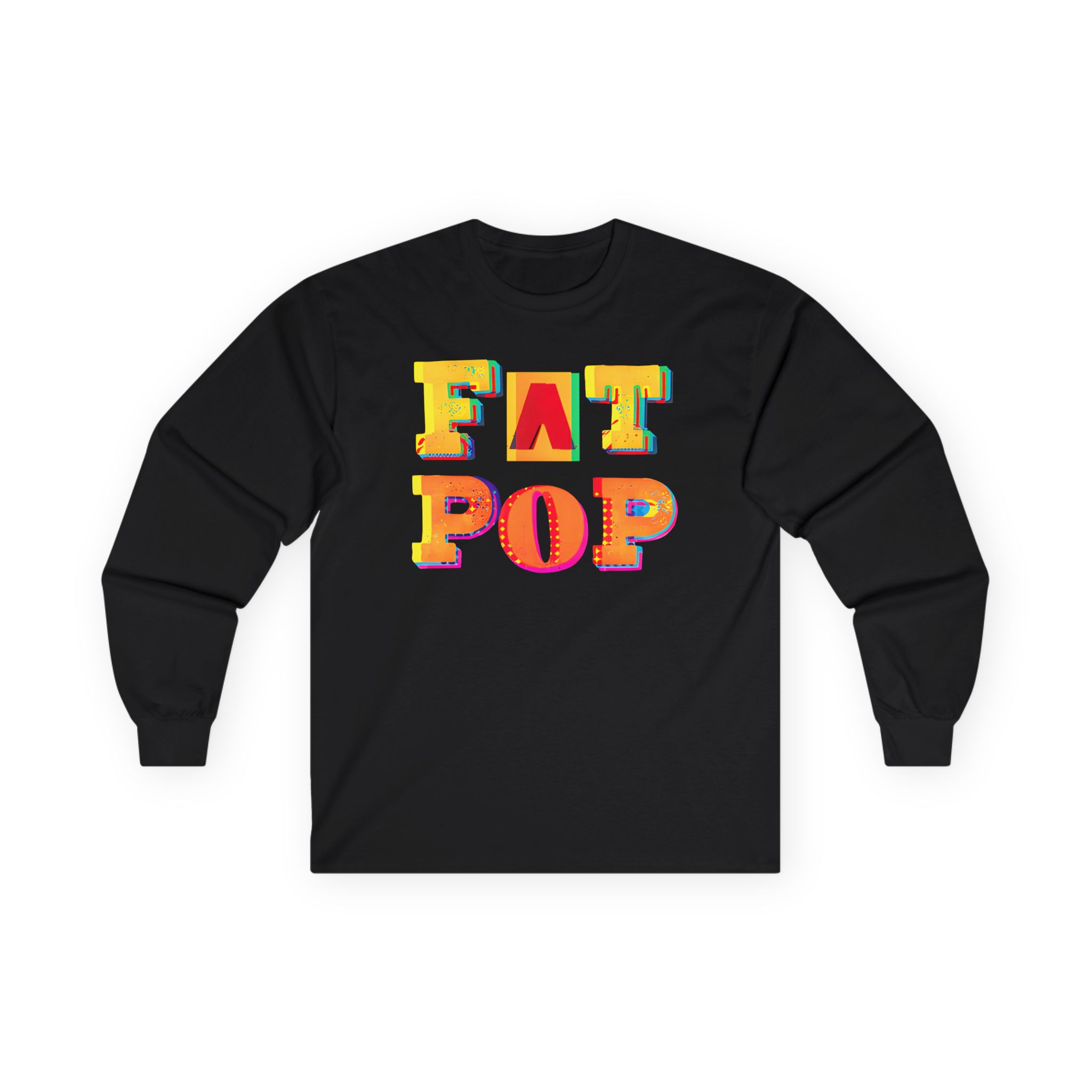 PW Fat Pop Logo Unisex Ultra Cotton Long Sleeve Tee