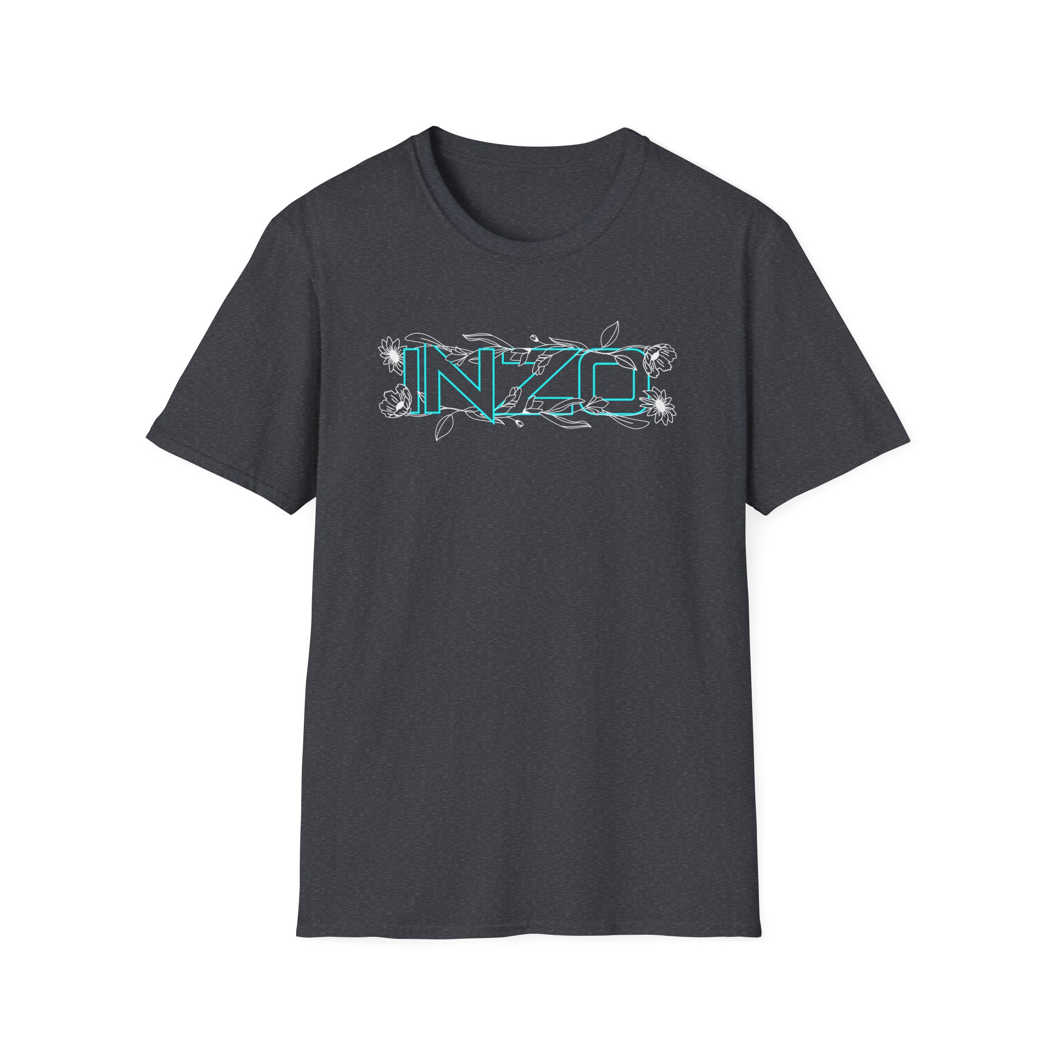 Inzo Flowers in My Heart Unisex Softstyle T-Shirt