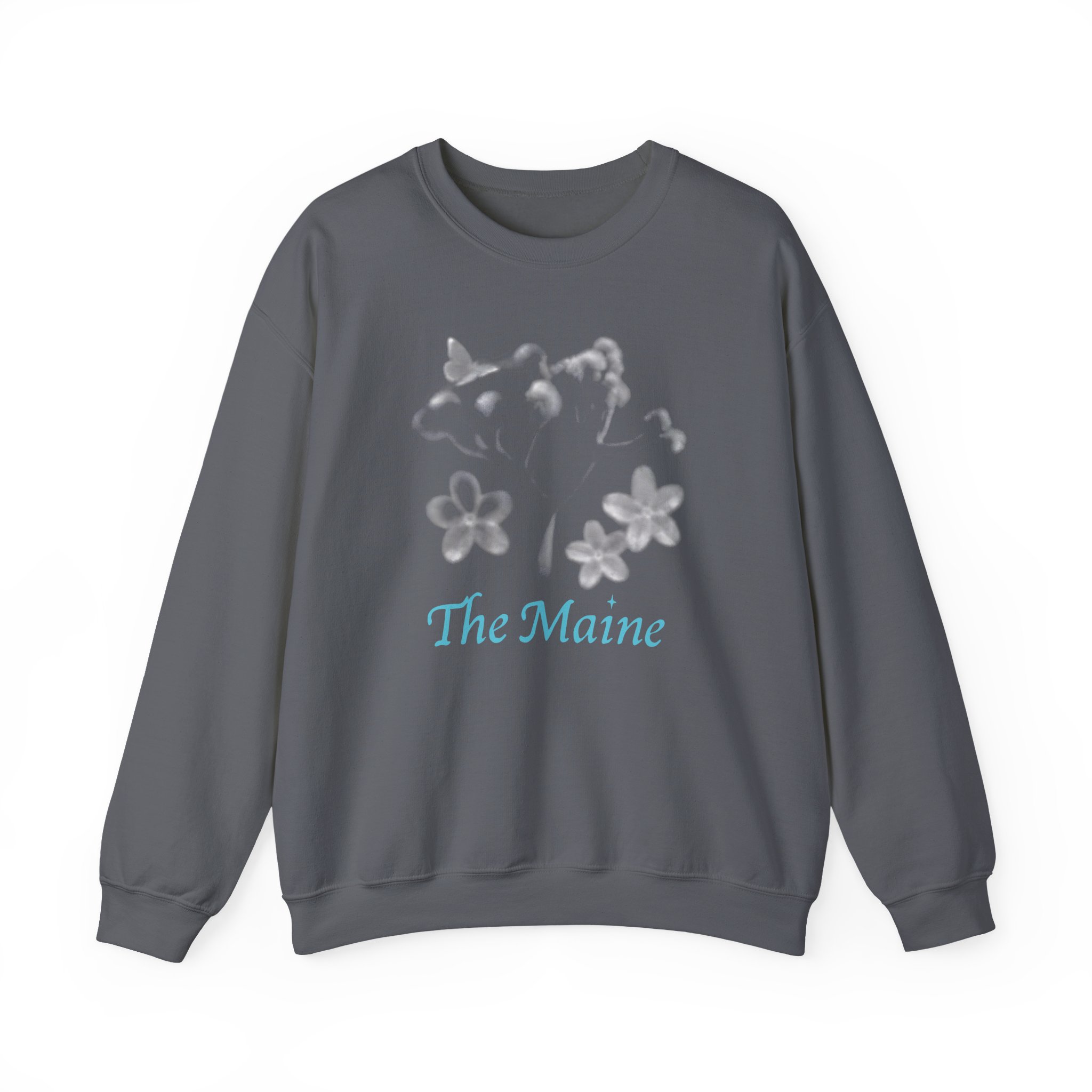 The Maine Blur Unisex Heavy Blend Crewneck Sweatshirt