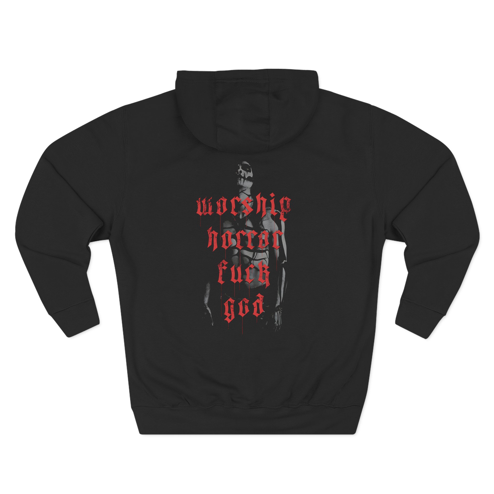 Carach Angren Worship Horror Three-Panel Fleece Hoodie
