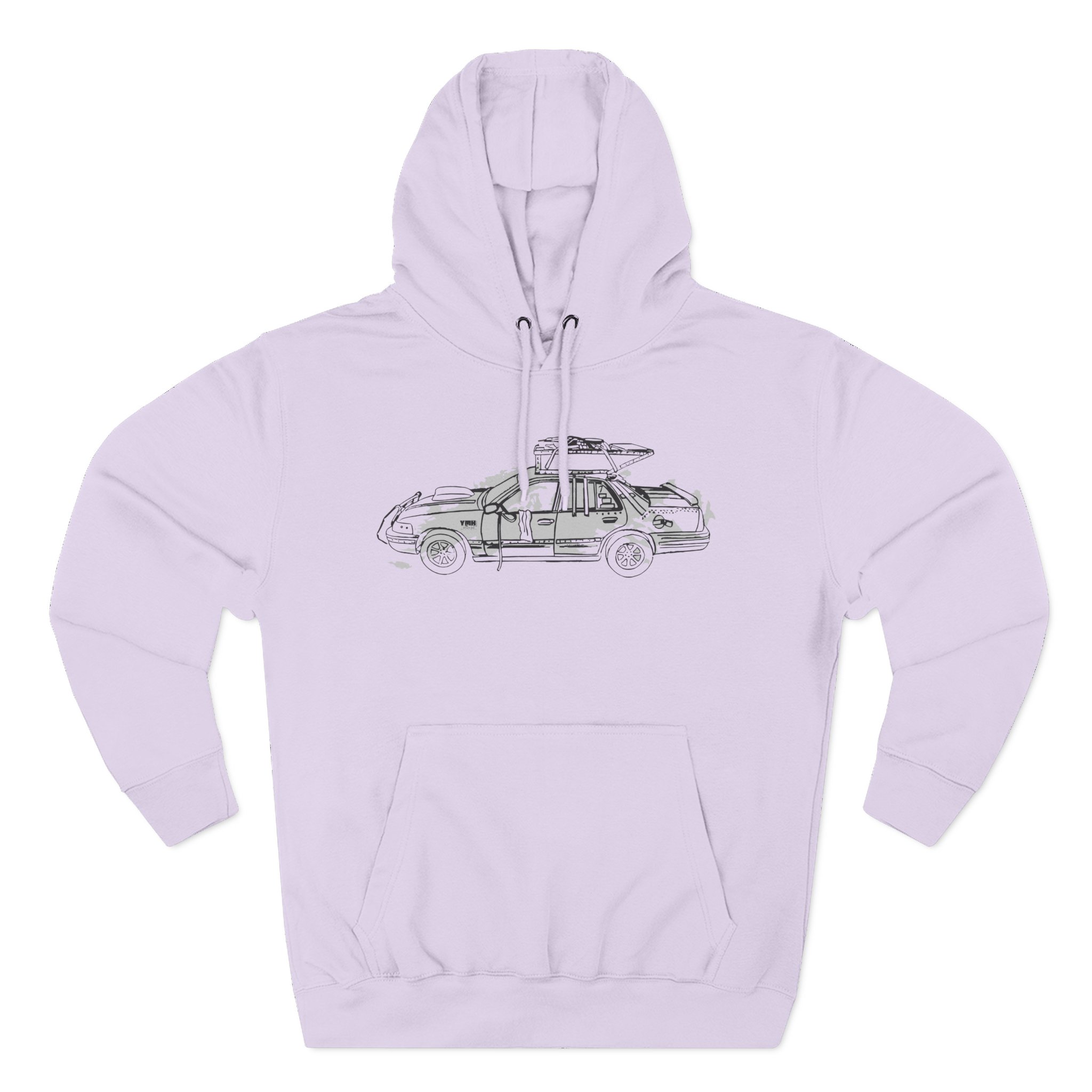 Ymh The Fed Smoker Three-Panel Fleece Hoodie