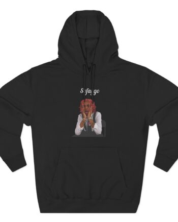 Sofaygo Three-Panel Fleece Hoodie