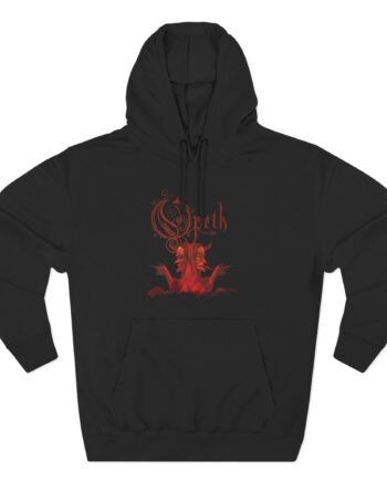 Opeth Three-Panel Fleece Hoodie
