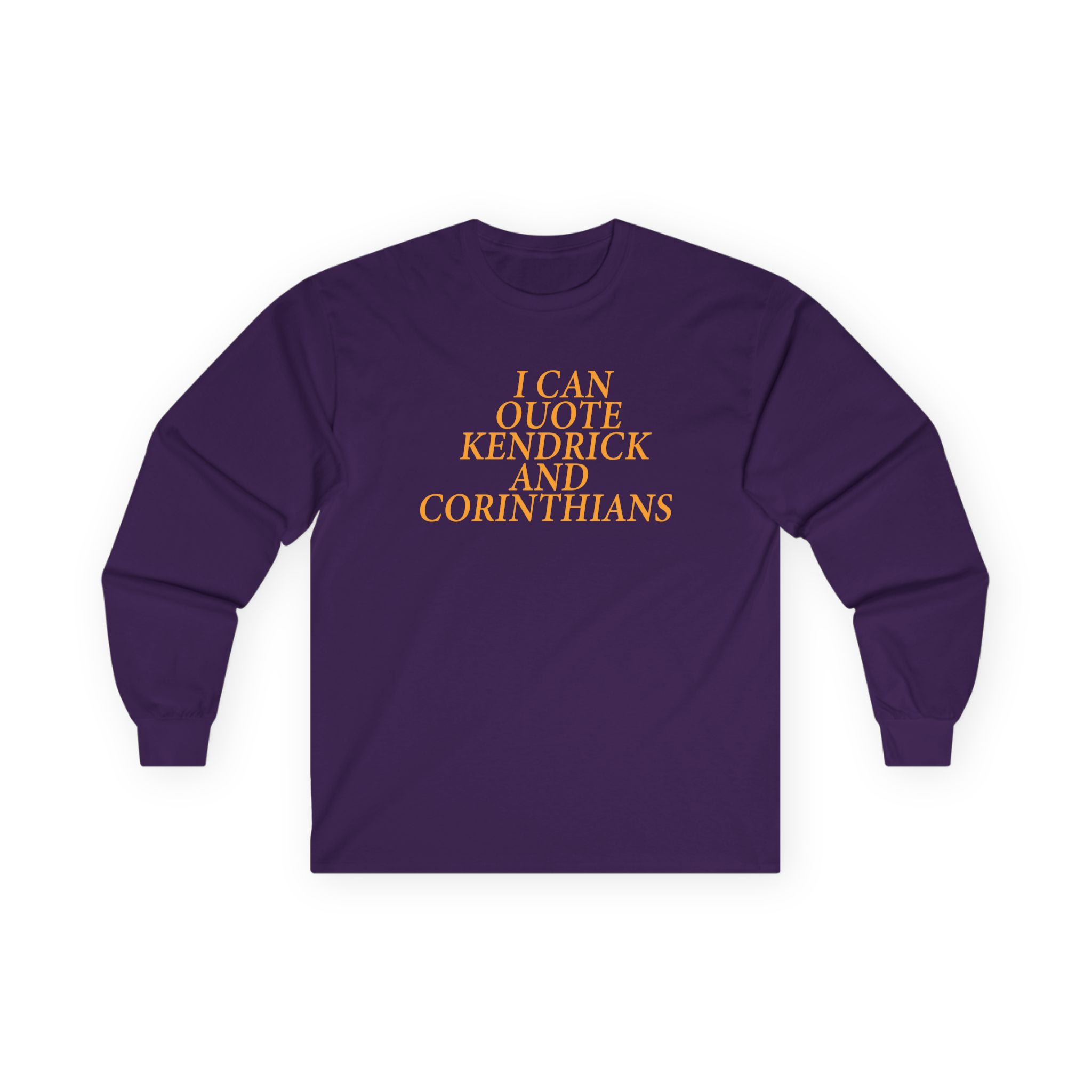 Lecrae Kendrick and Corinthians Unisex Ultra Cotton Long Sleeve Tee