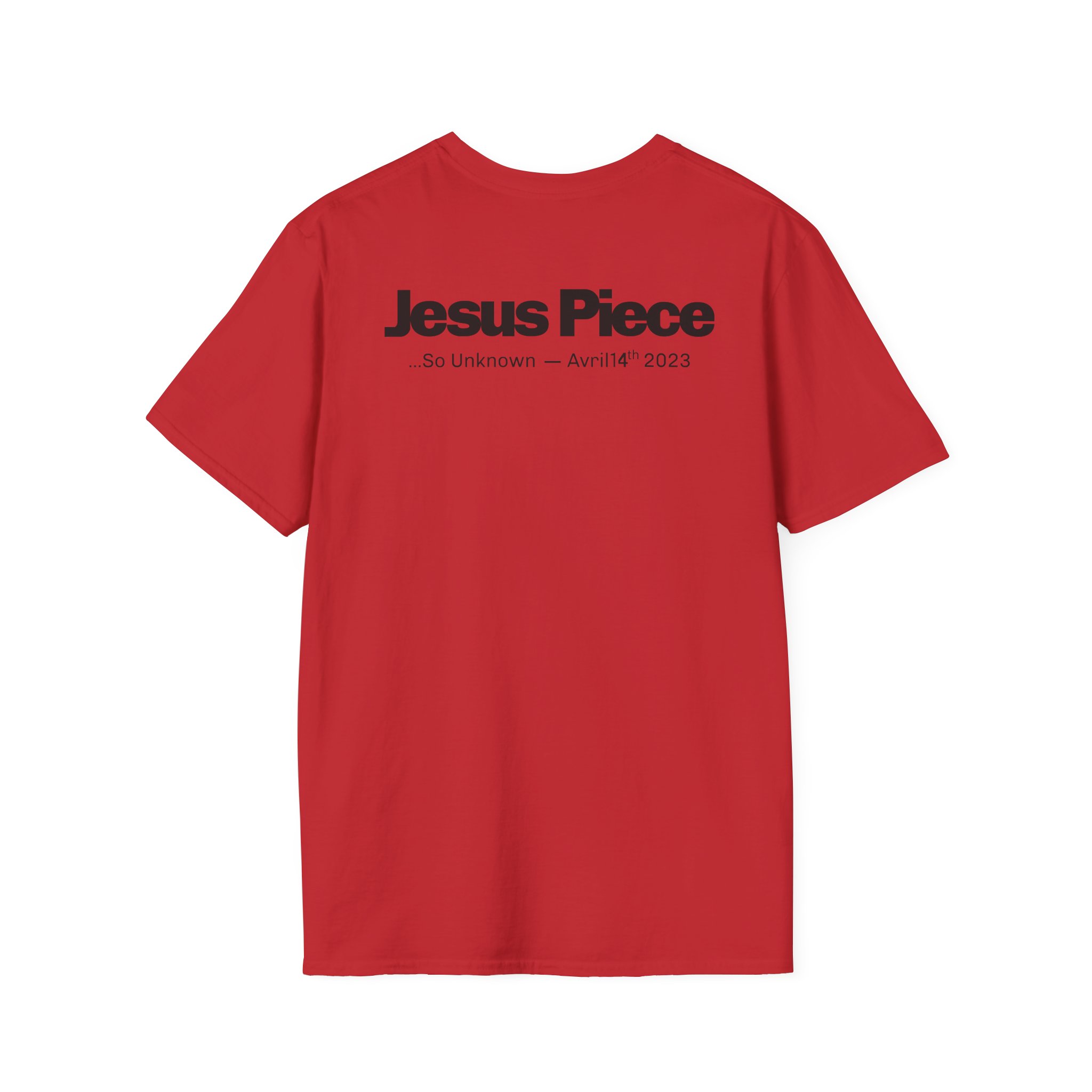 Jesus Piece Symbols Unisex Softstyle T-Shirt