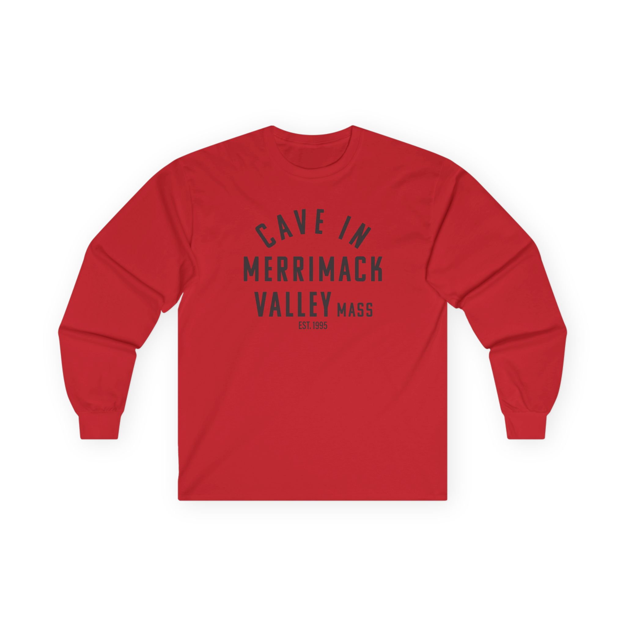 Cave in Merrimack Valley: Blackened Unisex Ultra Cotton Long Sleeve Tee