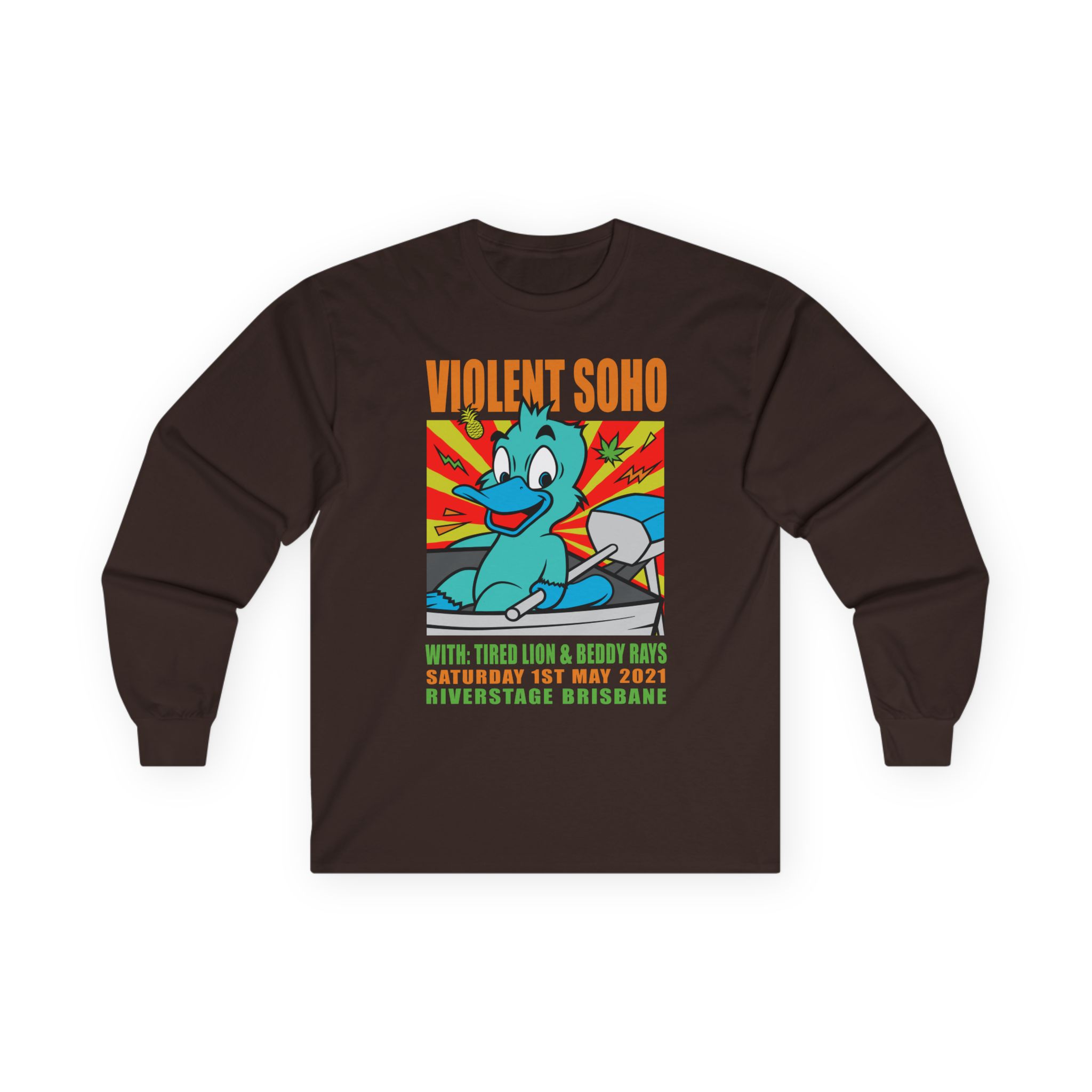 Violent Soho Event Poster Unisex Ultra Cotton Long Sleeve Tee
