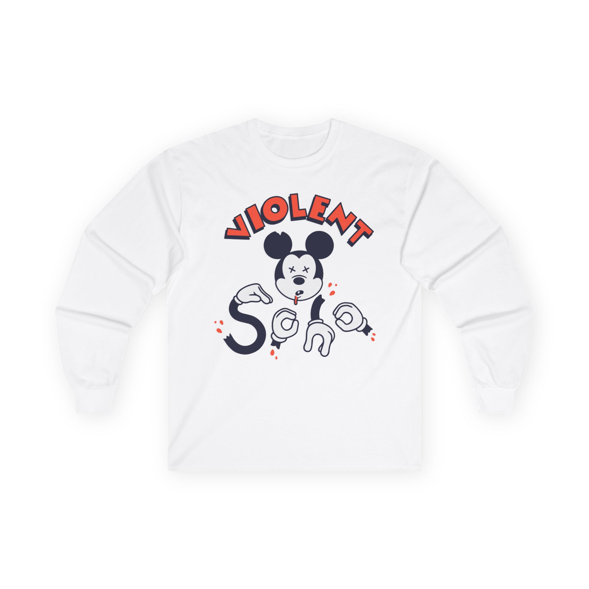 Violent Soho Dead Mouse Unisex Ultra Cotton Long Sleeve Tee