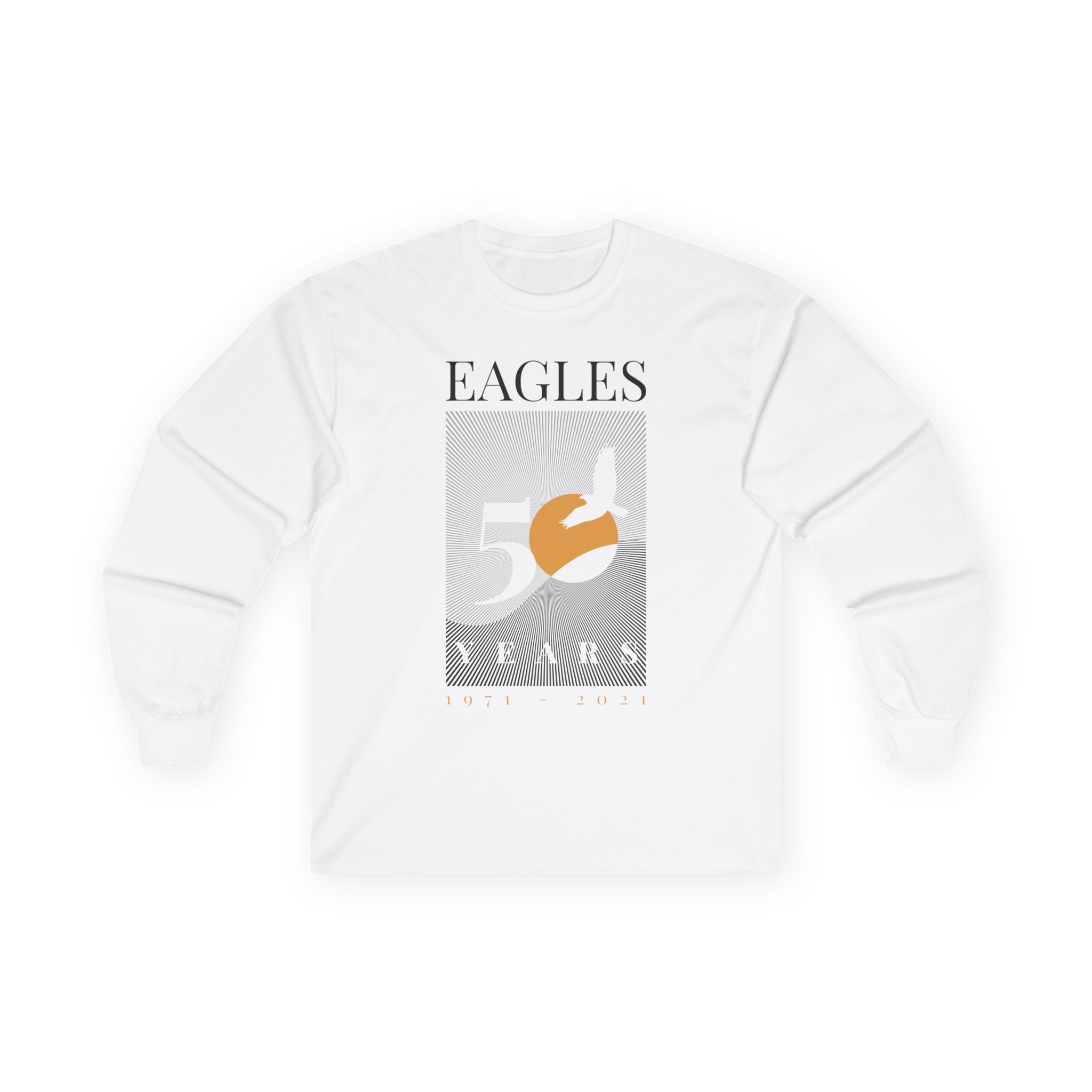 The Eagles 50 Years Sunrise Unisex Ultra Cotton Long Sleeve Tee