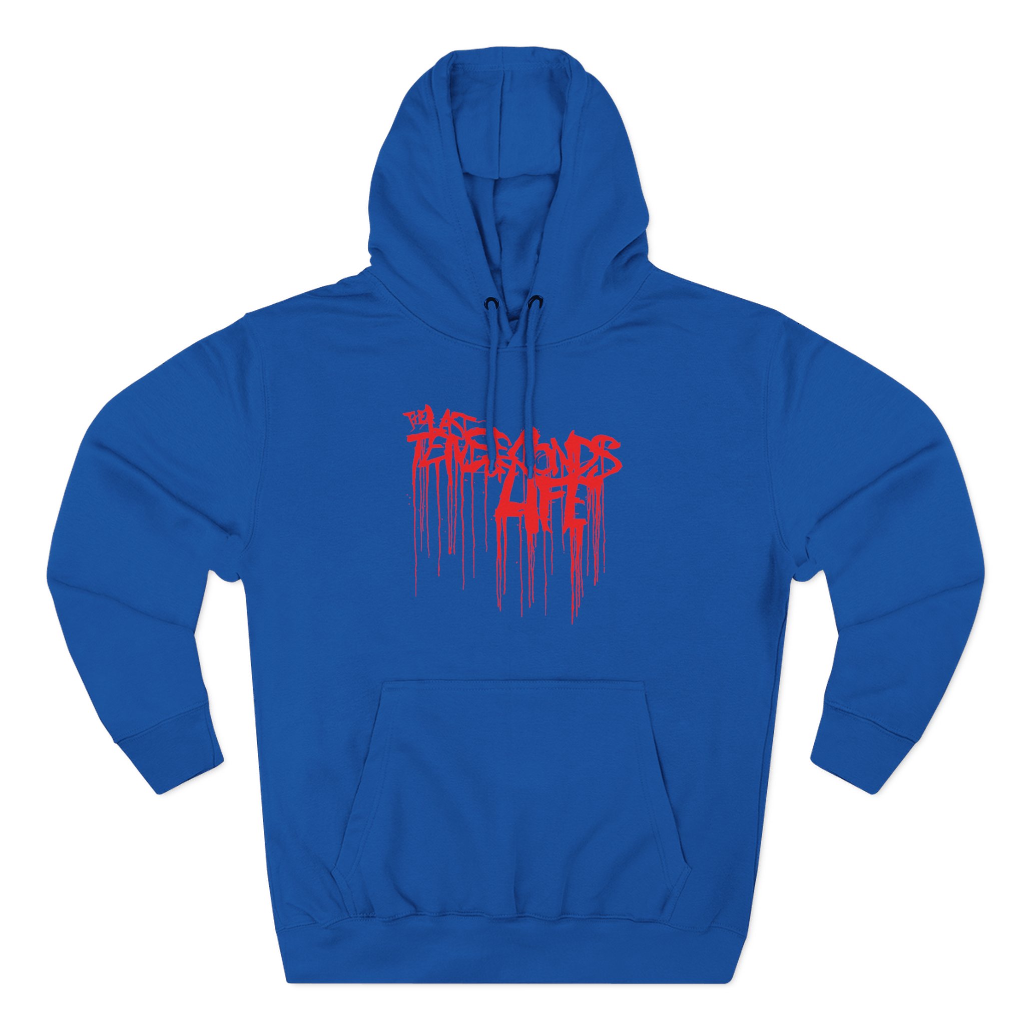 The Last Ten Seconds of Life Three-Panel Fleece Hoodie