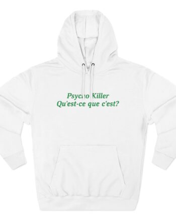Talking Heads X Miley Psycho Killer Three-Panel Fleece Hoodie