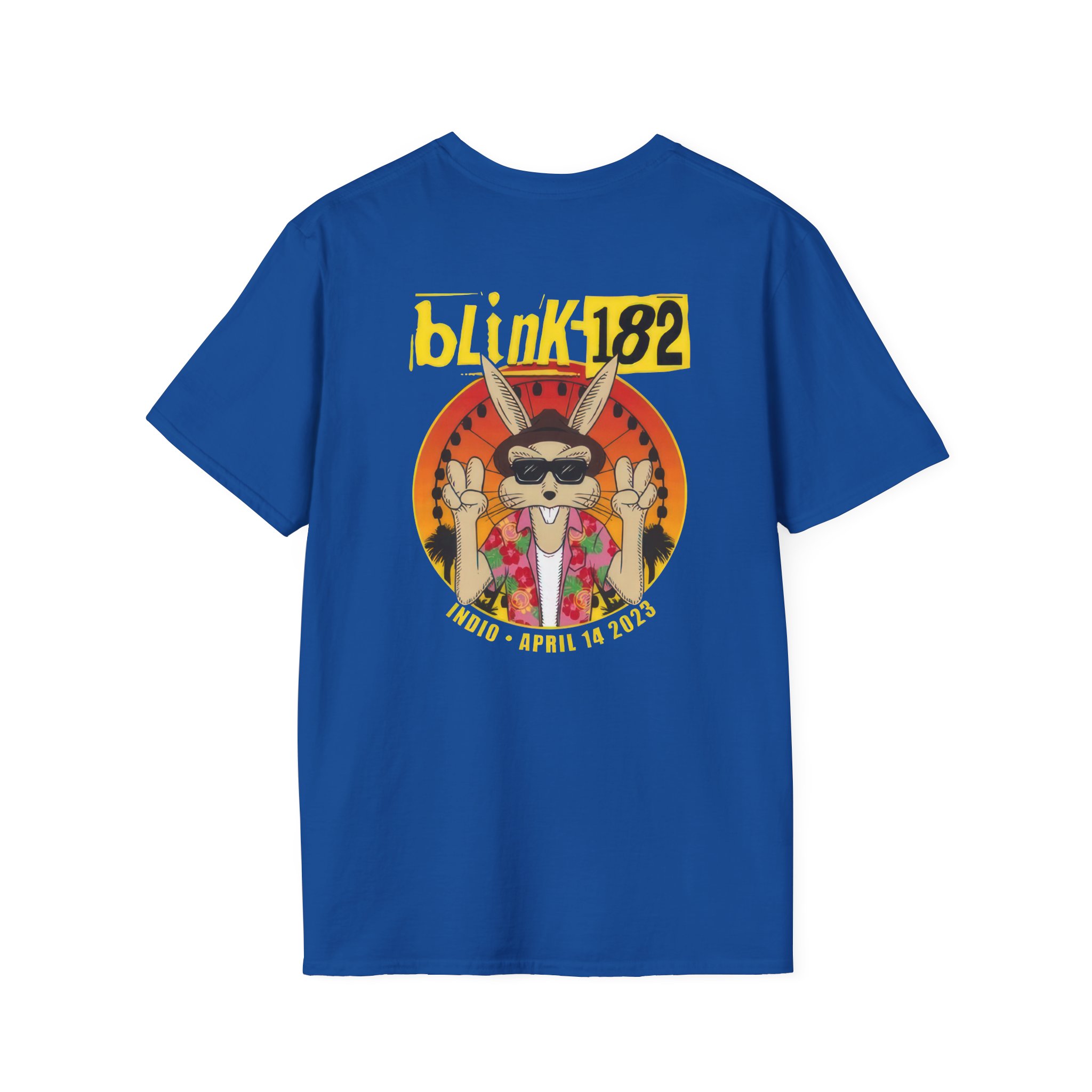 Blink 182 Coachella San Diego 2023 Unisex Softstyle T-Shirt