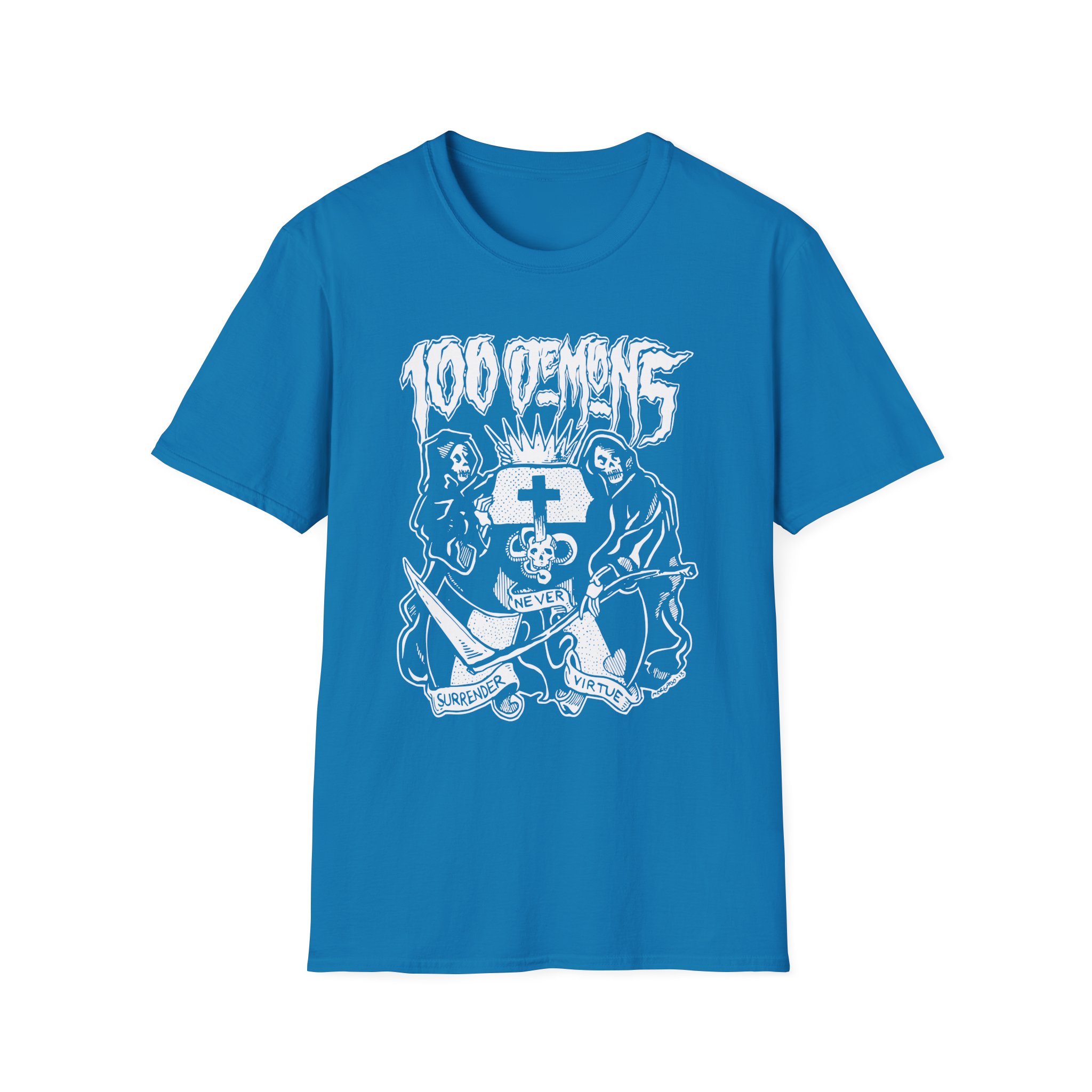 100 Demons Unisex Softstyle T-Shirt