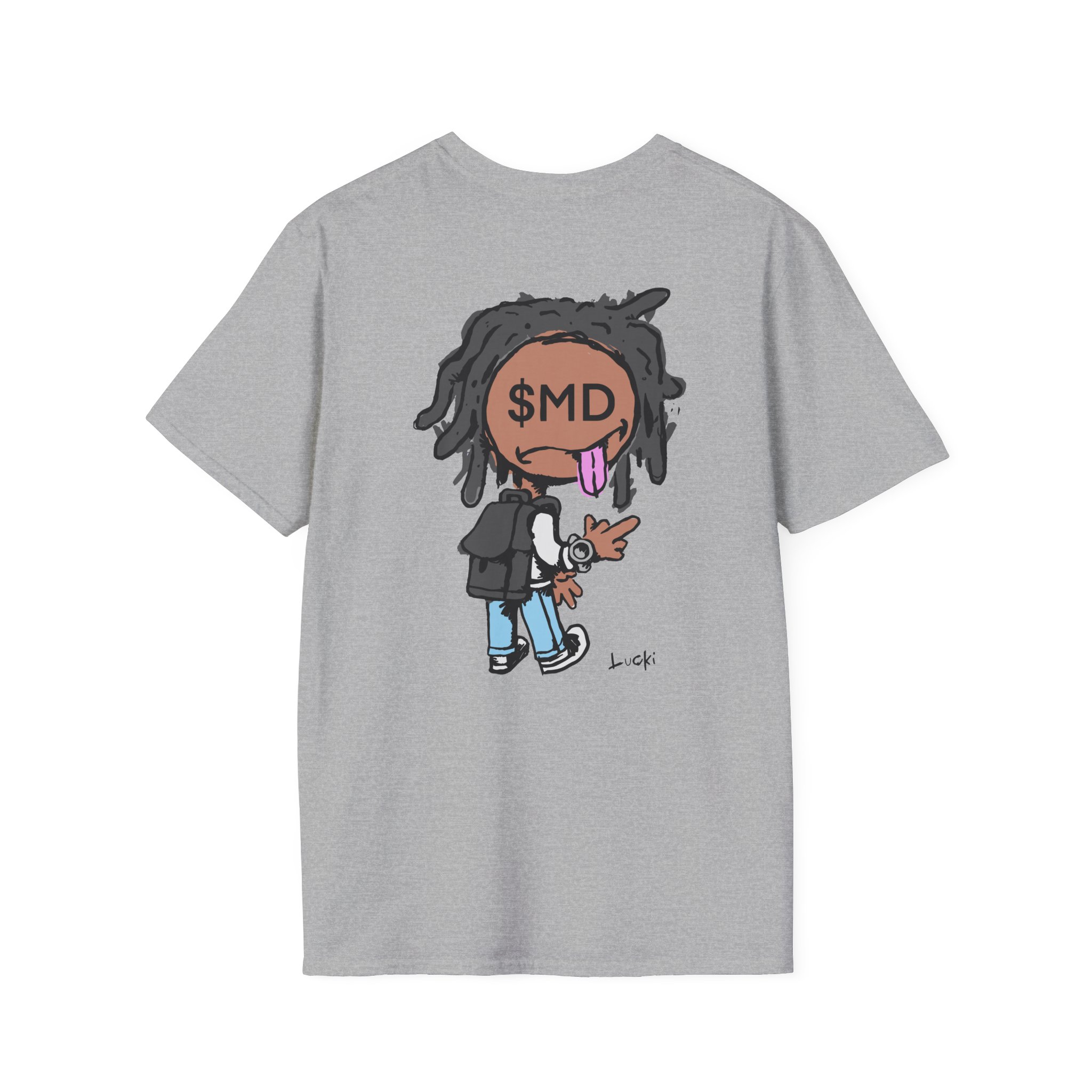 Lucki Flawless Like Me SMD Unisex Softstyle T-Shirt