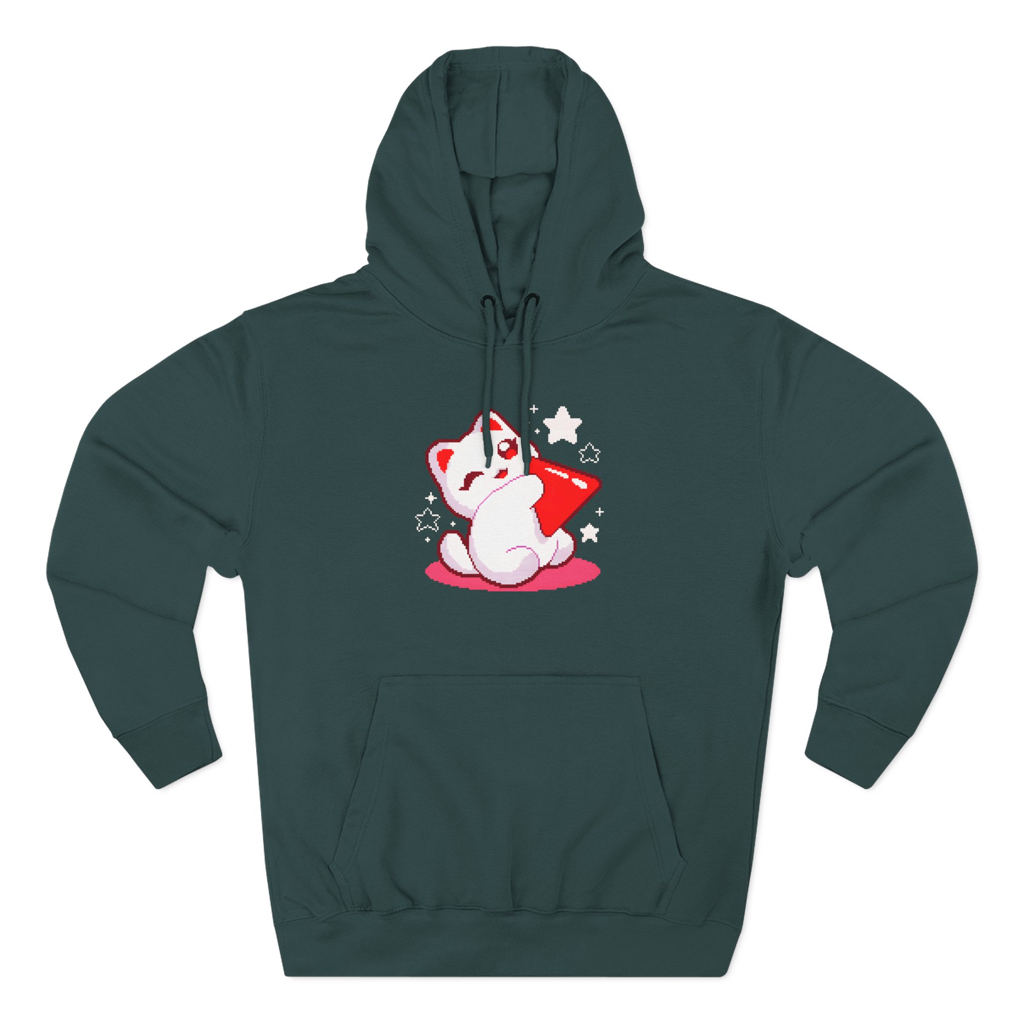 Aphmau Creator Cat Three-Panel Fleece Hoodie