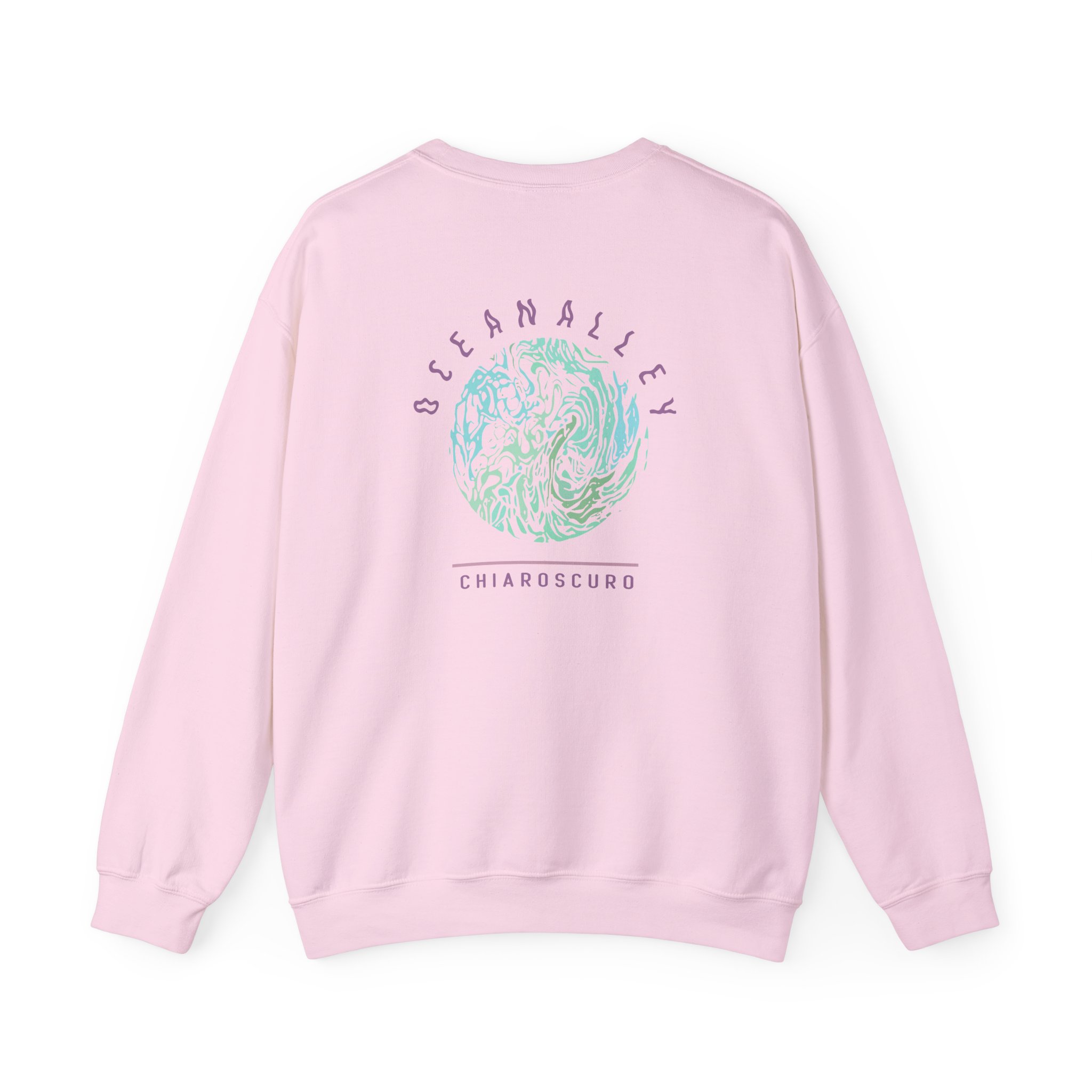 Ocean Alley Chiaroscuro Logo Unisex Heavy Blendâ„¢ Crewneck Sweatshirt