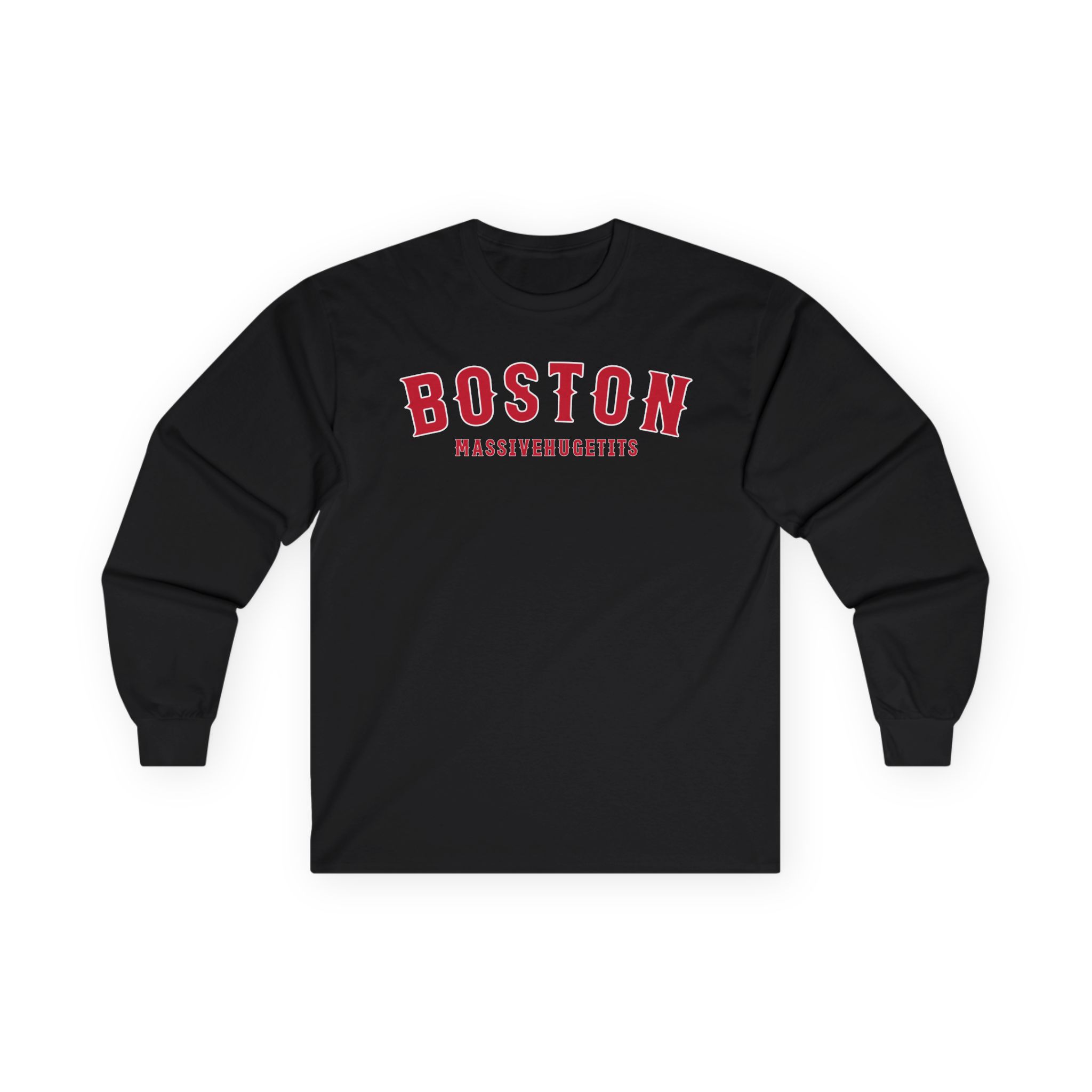 Ymh Boston Massivehugetits Unisex Ultra Cotton Long Sleeve Tee